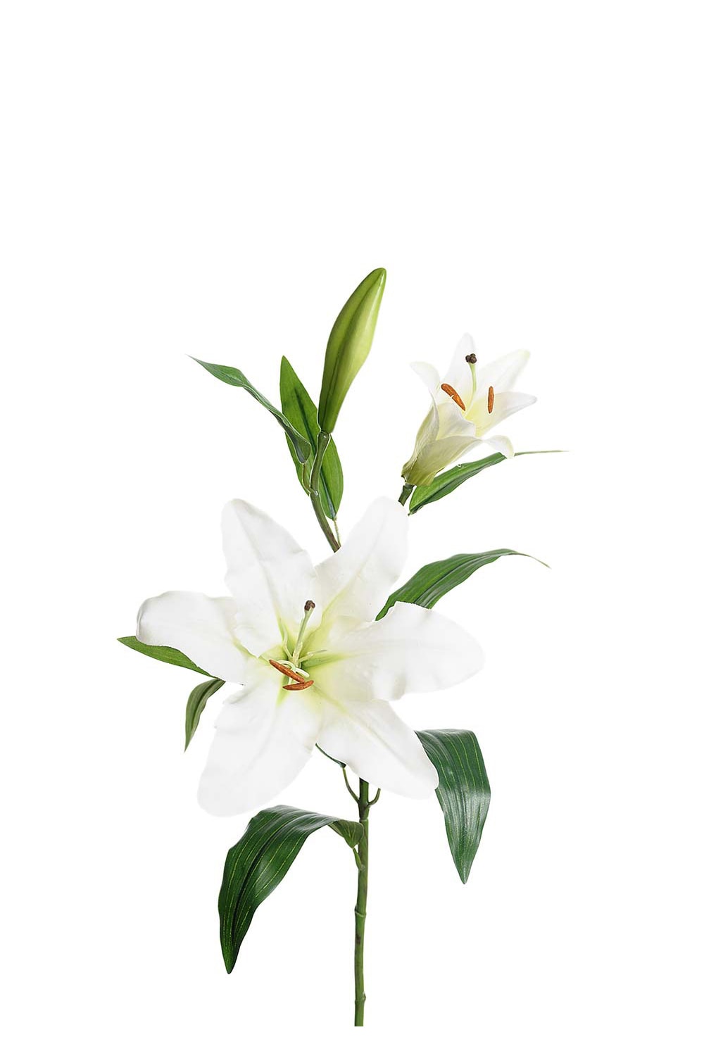 Konstgjord vit Lilja 70cm