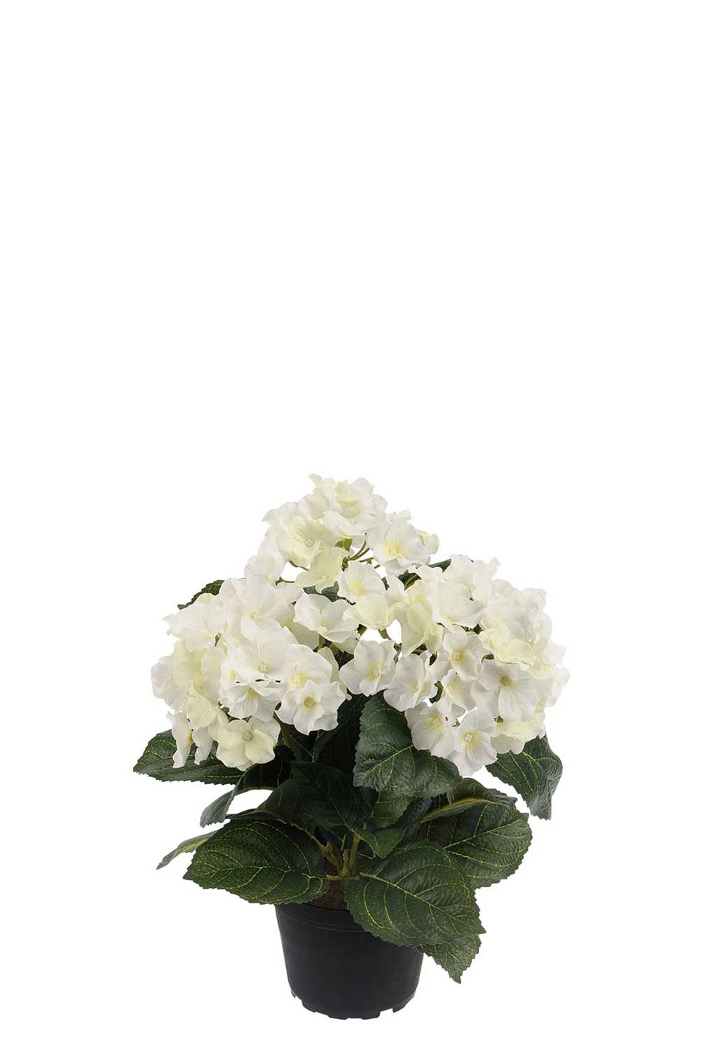 Konstgjord vit Hortensia 30cm