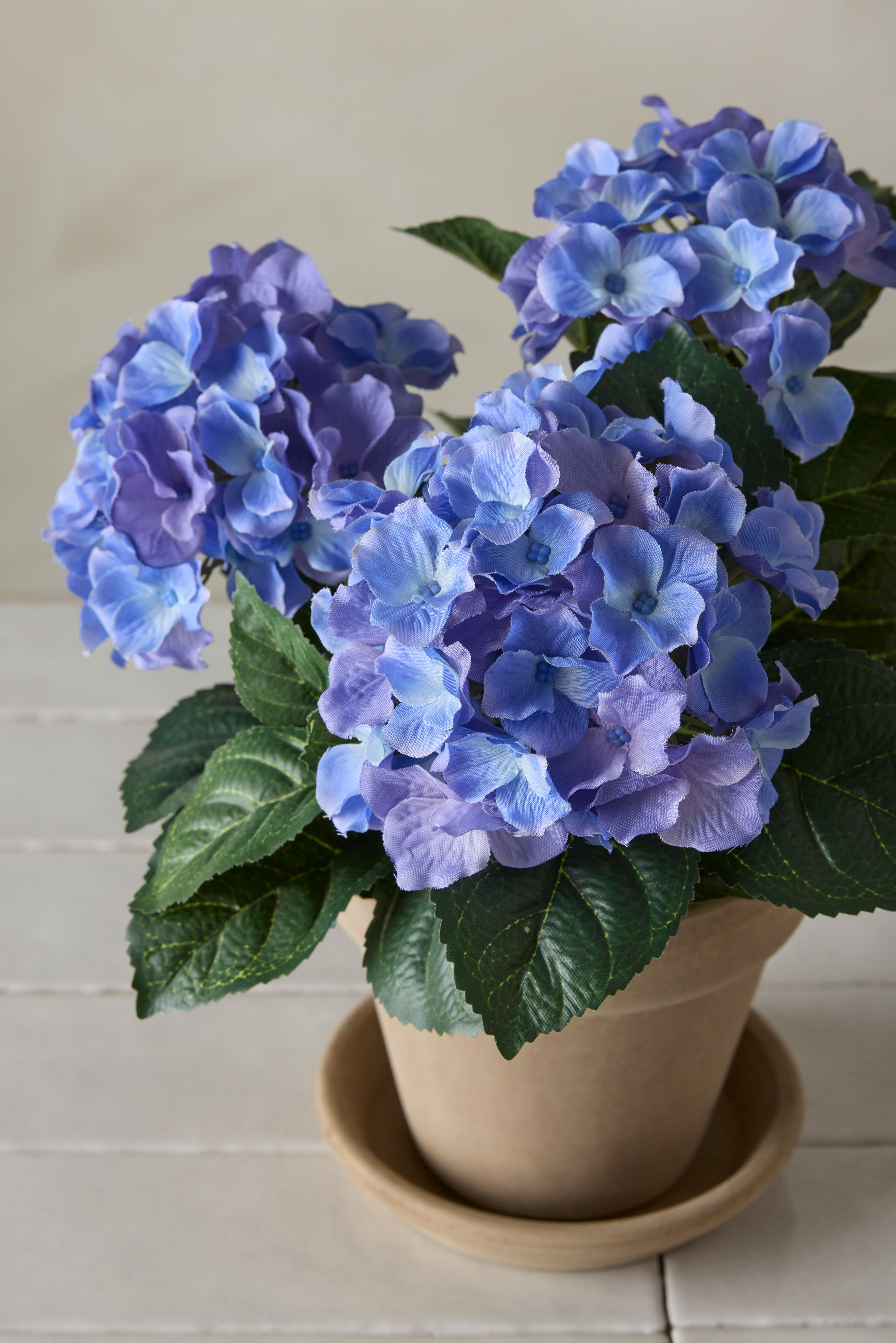 Konstgjord blå Hortensia 30cm