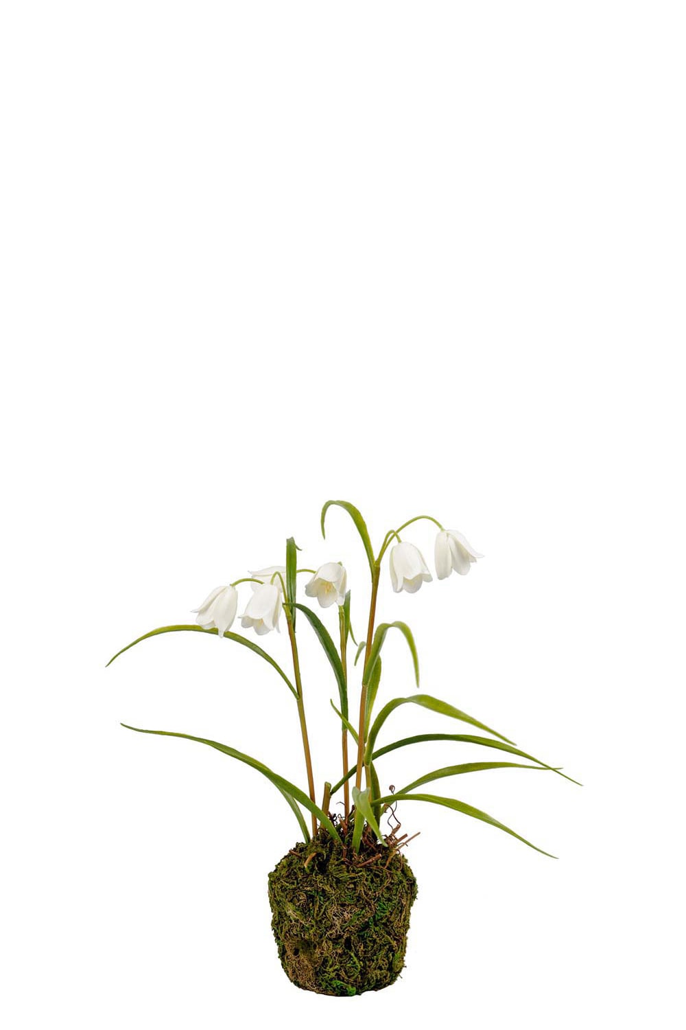 Konstgjord vit Fritillaria 25cm