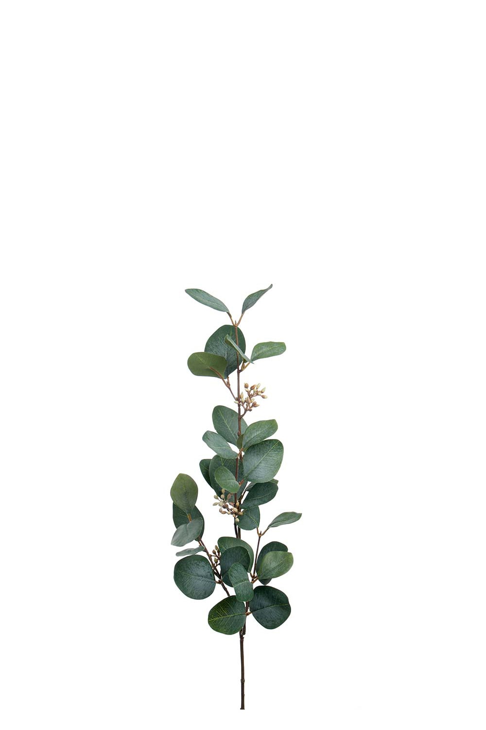 Konstgjord grön Eucalyptus med bär 70cm