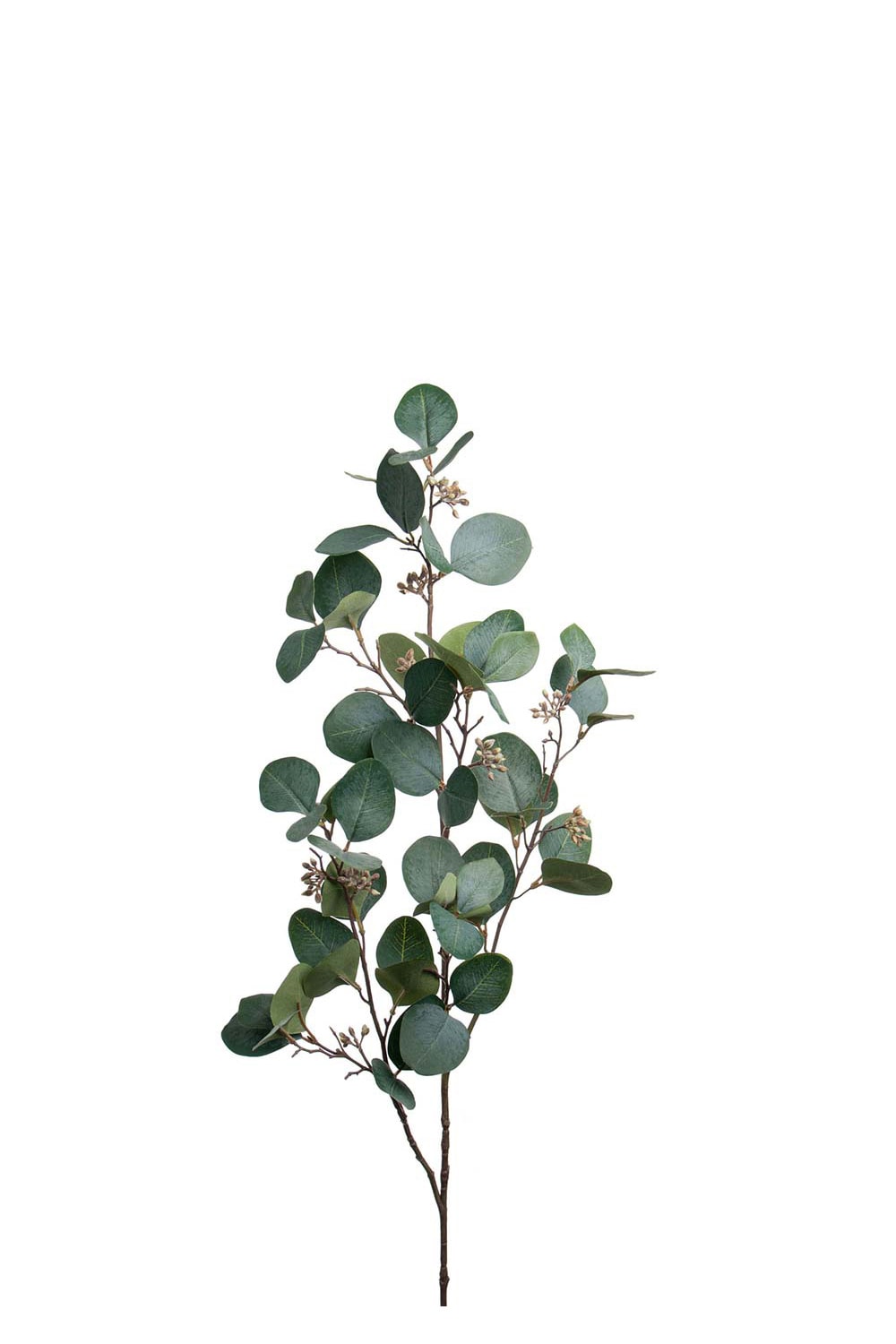 Konstgjord grön Eucalyptus med bär 100cm
