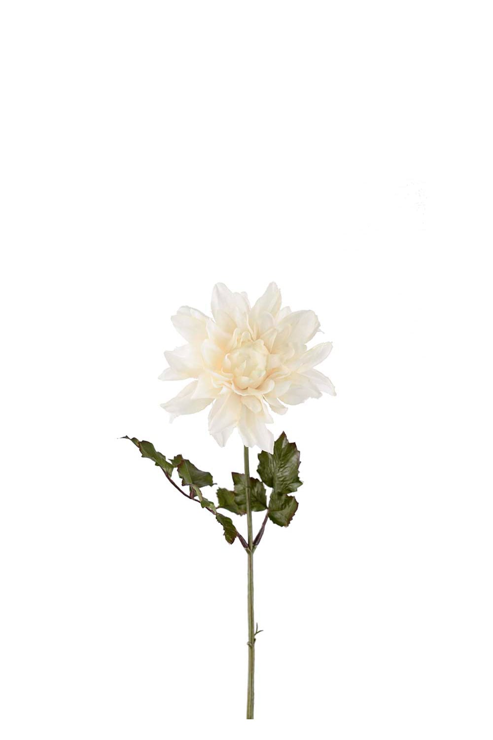 Konstgjord vit Dahlia 45cm