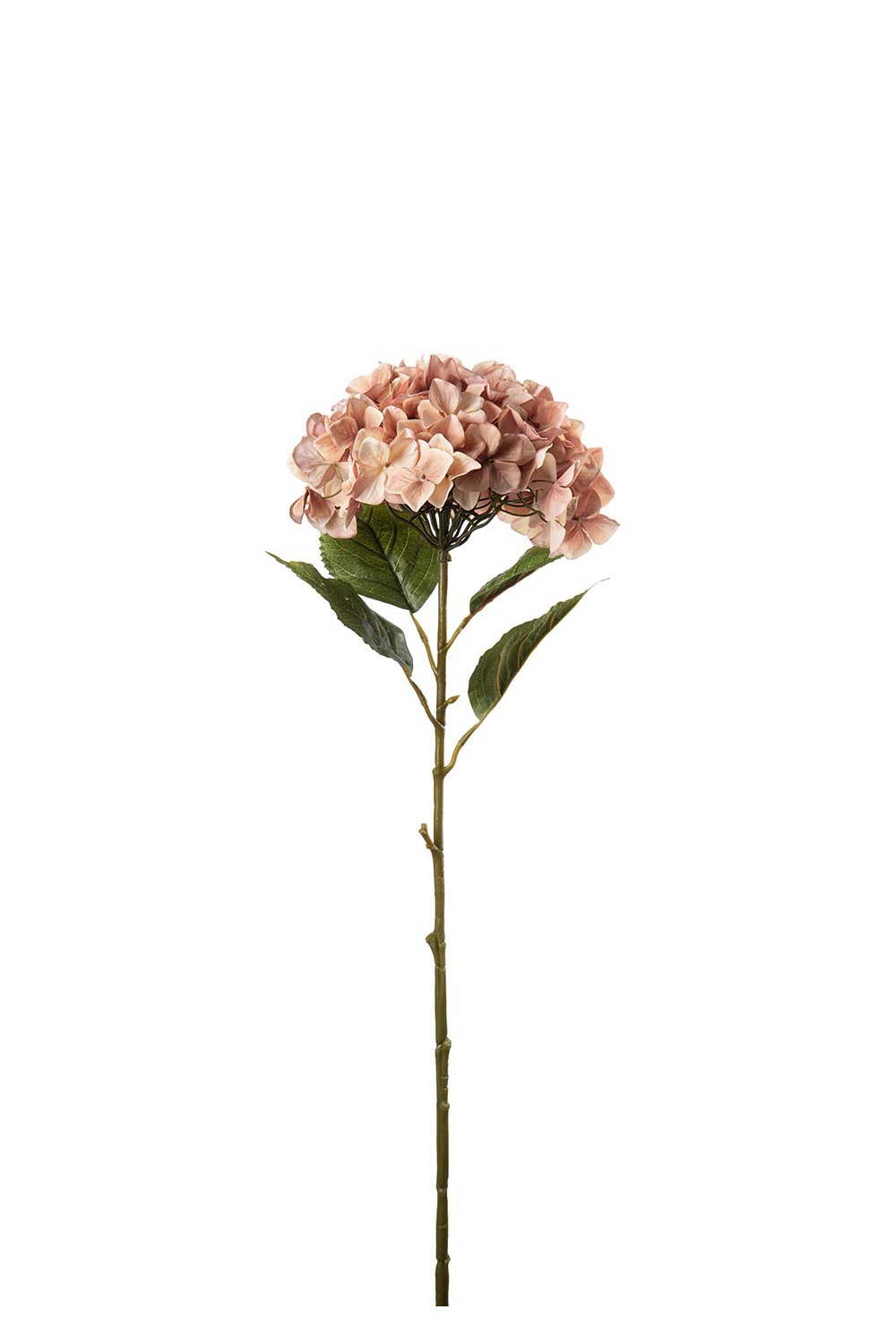 Konstgjord rosa Hortensia 110cm