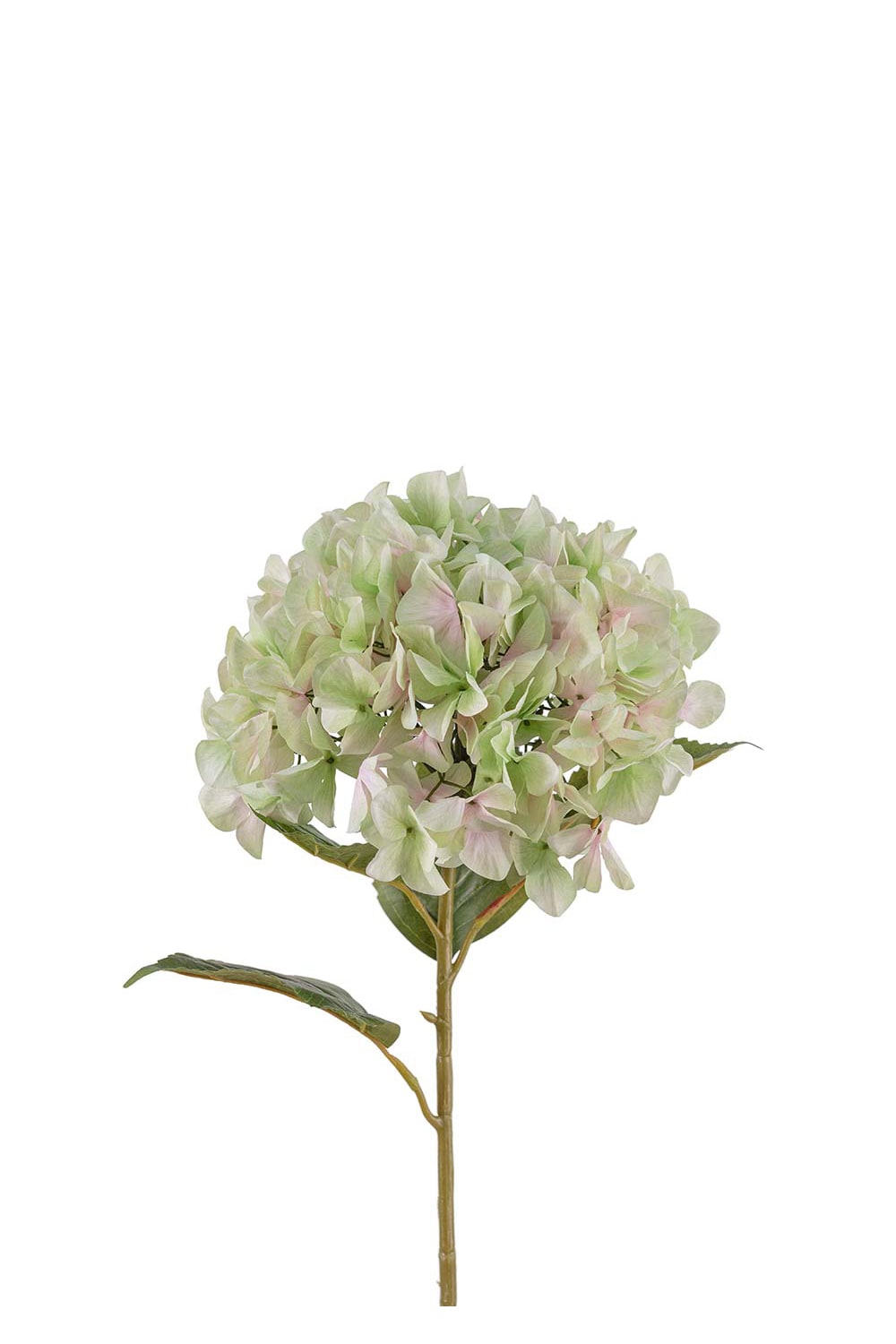 Konstgjord limefärgad Hortensia 110cm