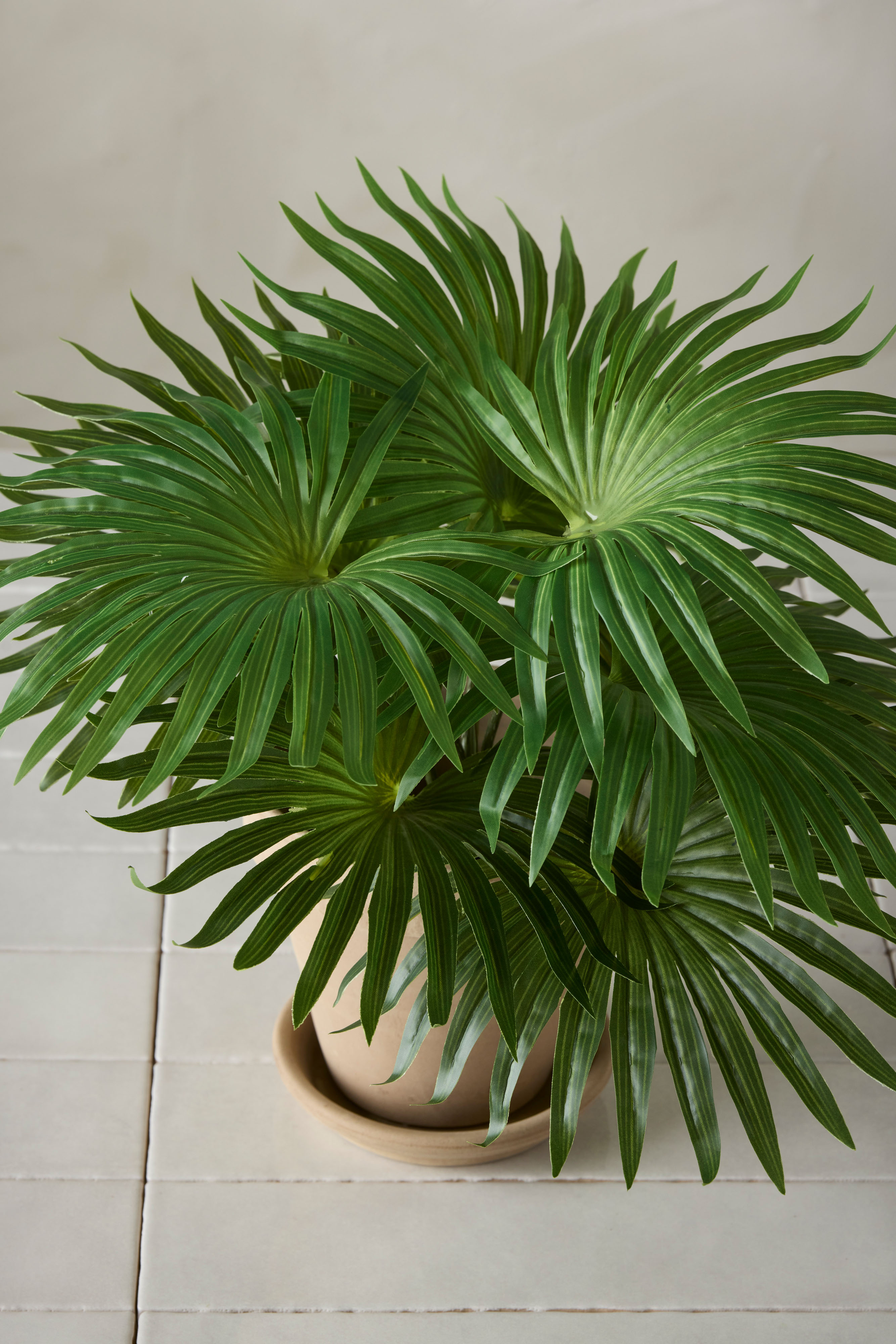 Konstgjord grön Palm 35cm