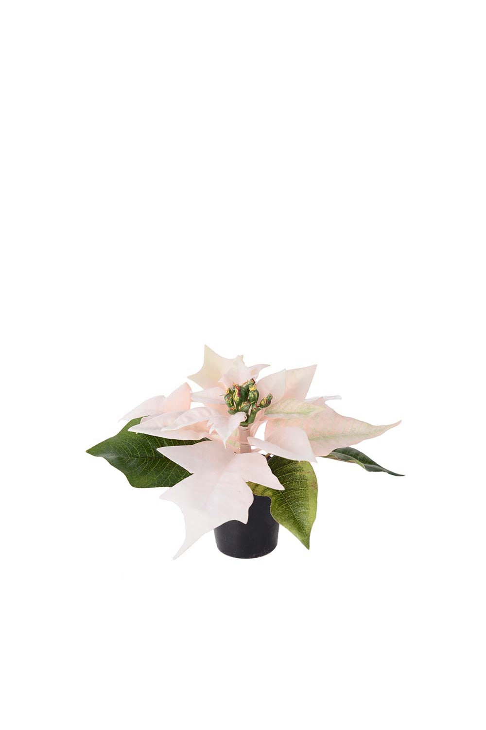 Konstgjord rosa Julstjärna 10cm