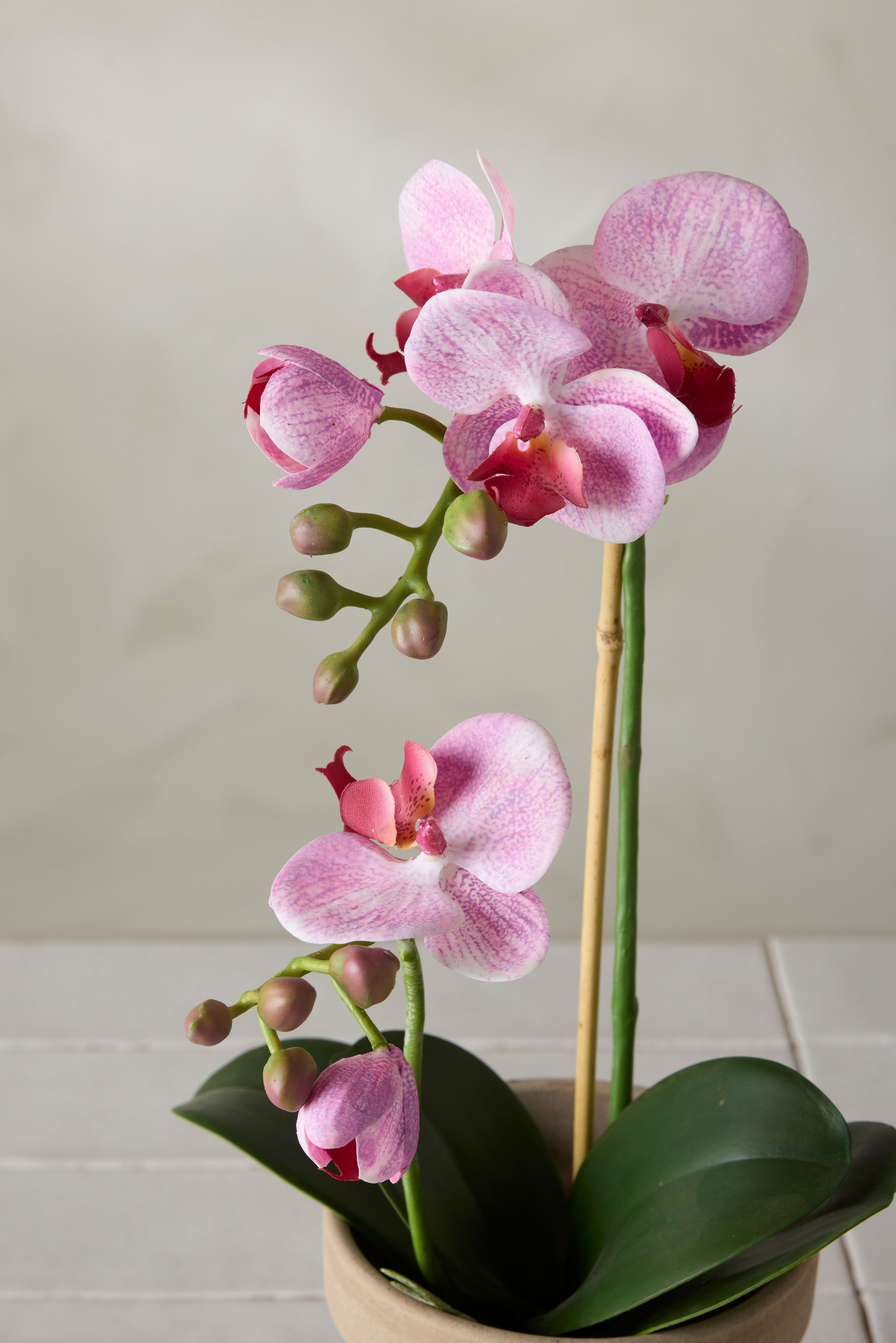 Konstgjord lila Phalaenopsis 45cm