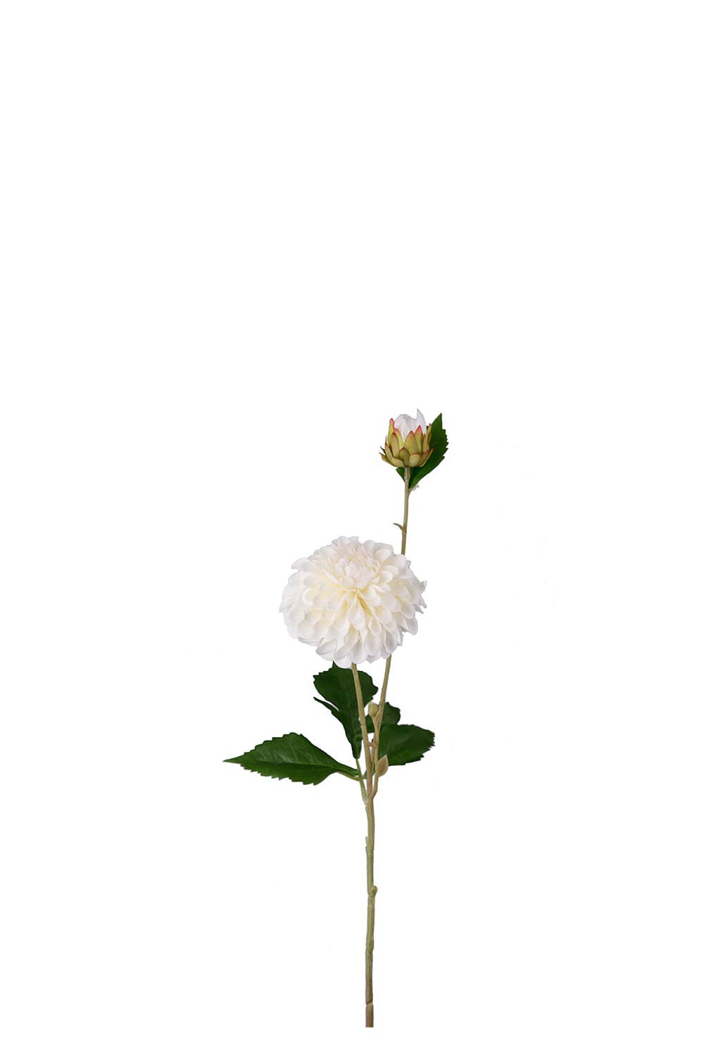 Konstgjord cremefärgad Dahlia 66cm
