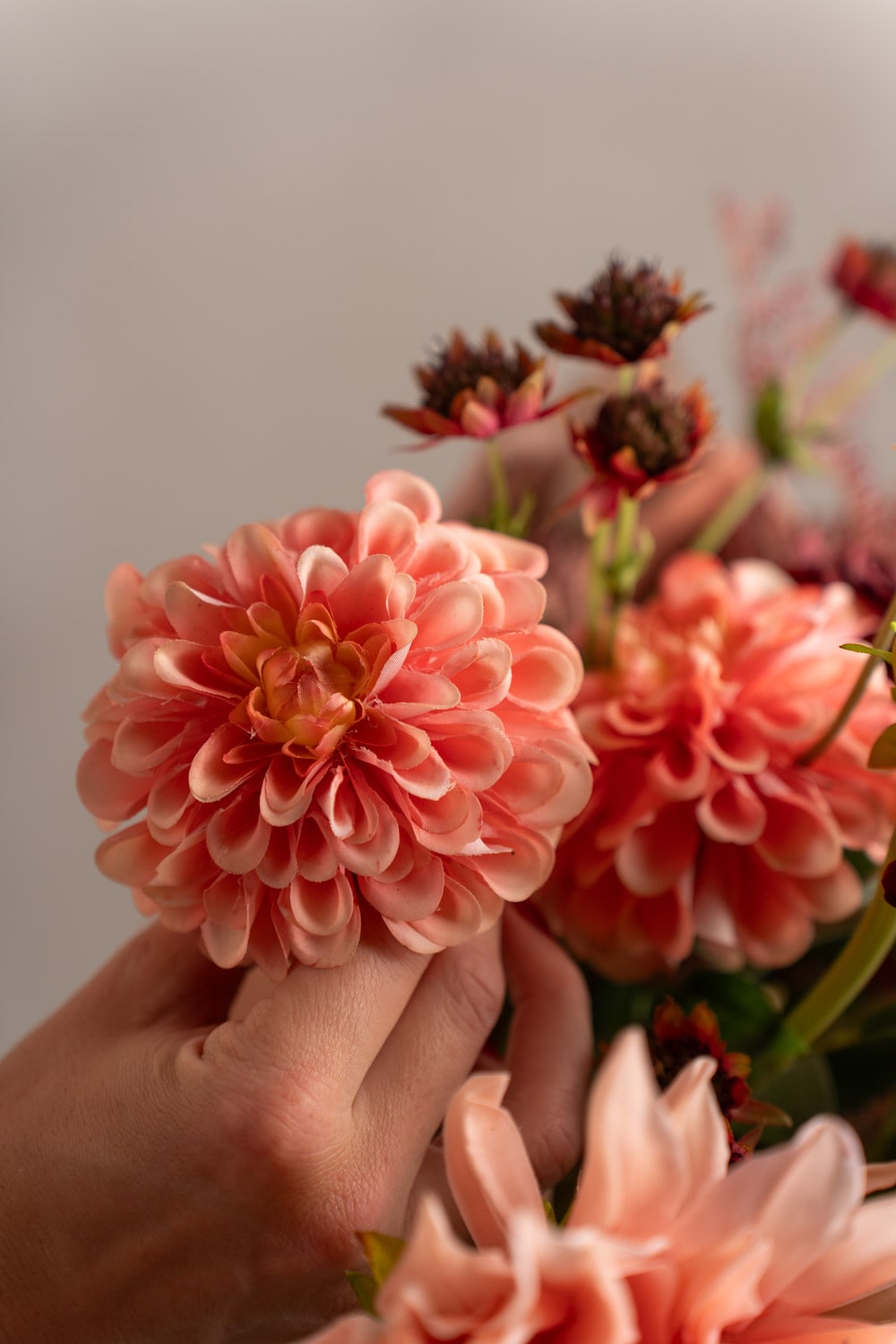 Konstgjorda blommor Dahlia