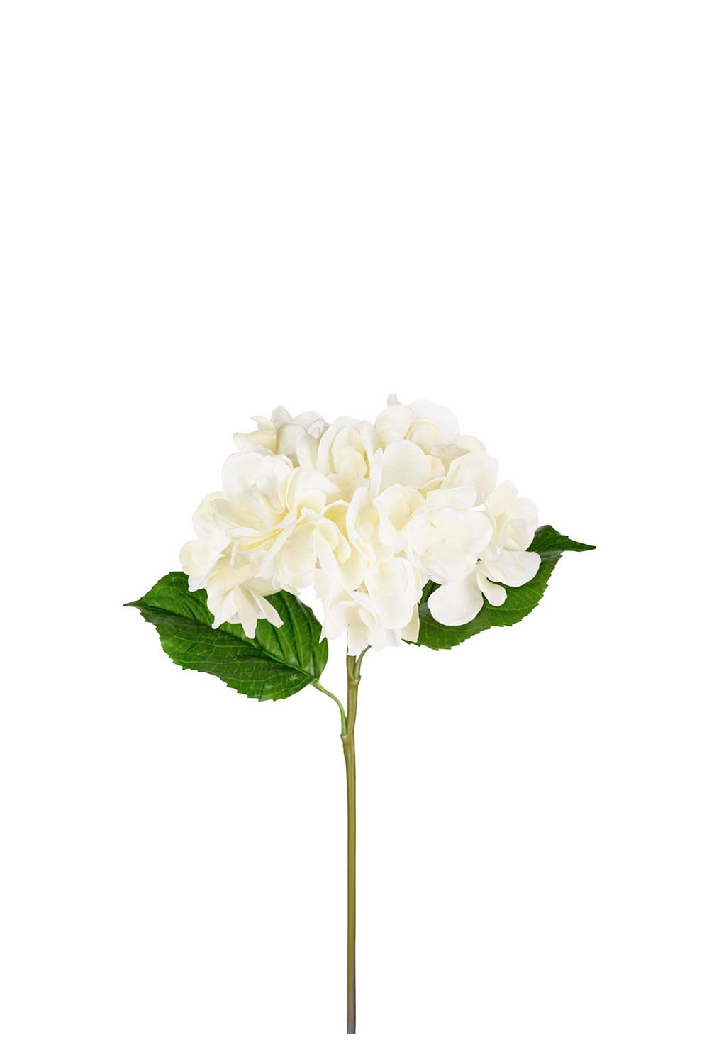Konstgjord vit Hortensia 55cm