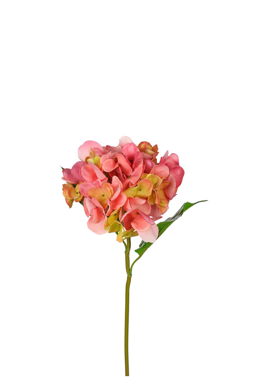 Konstgjord rosa Hortensia 55cm