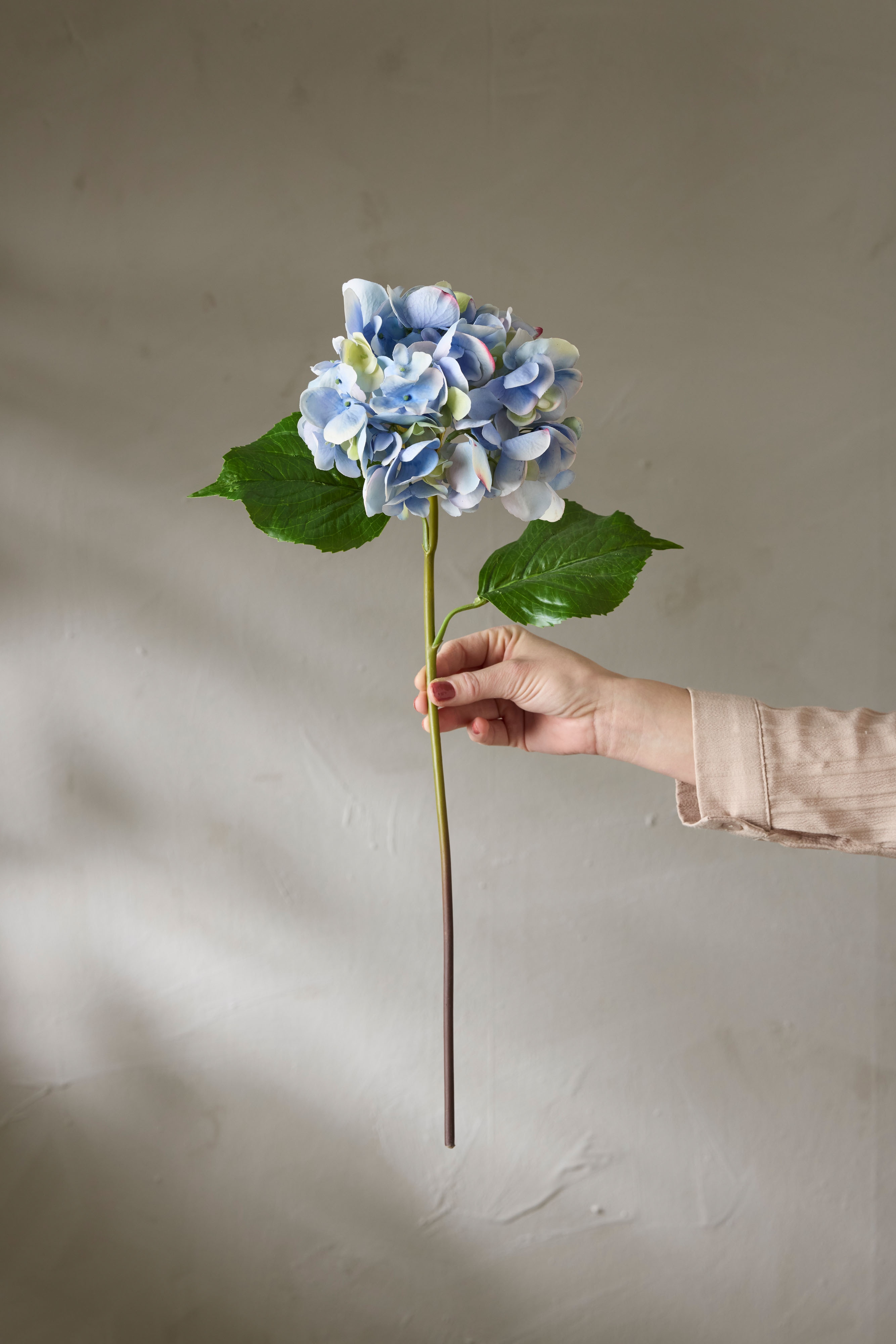 Konstgjord blå Hortensia 55cm