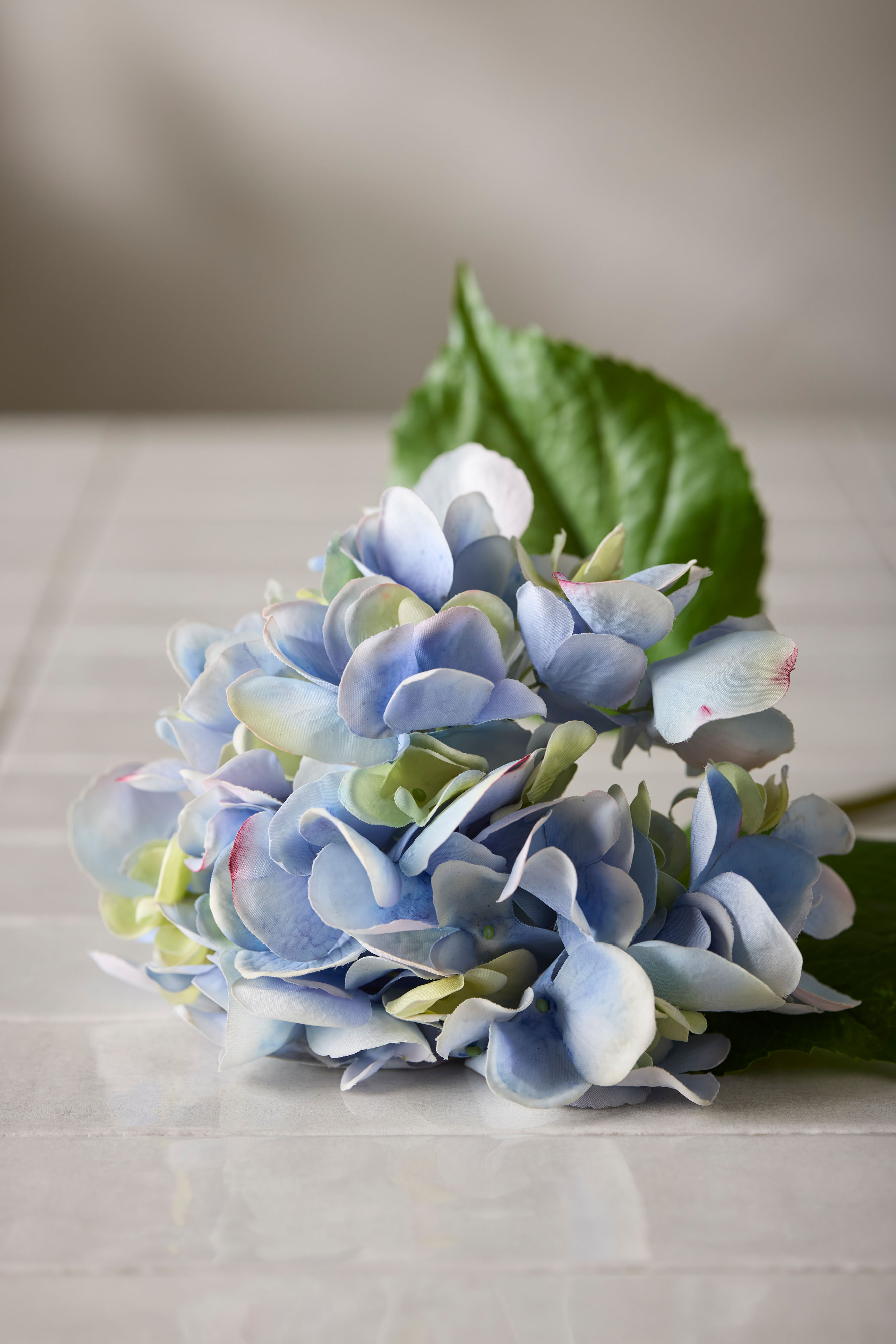 Konstgjord blå Hortensia 55cm