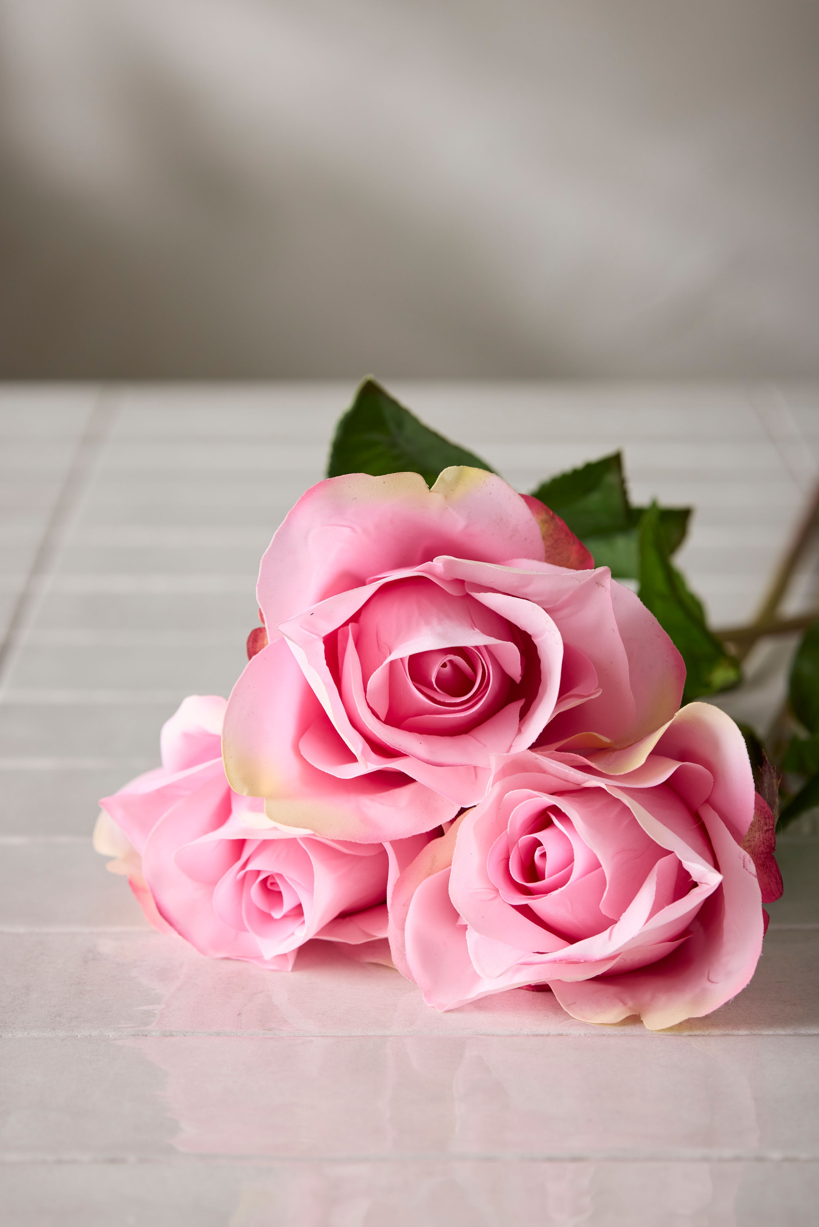 Konstgjord rosa Ros 65cm