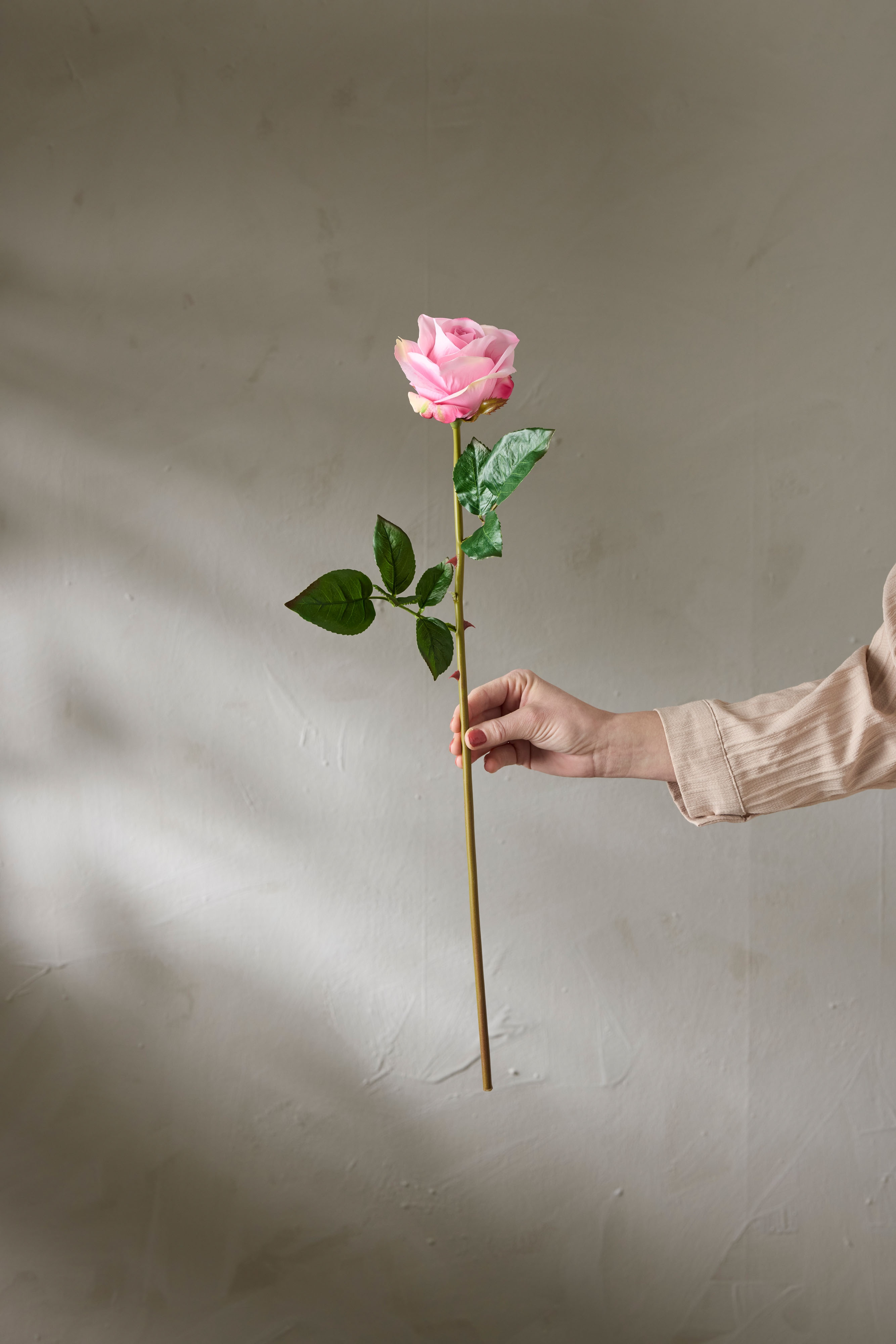 Konstgjord rosa Ros 65cm