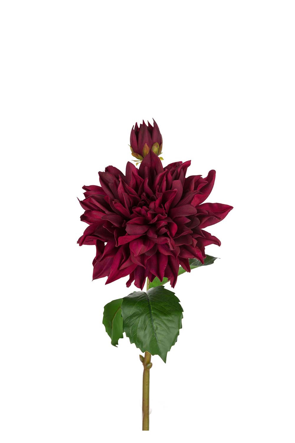 Konstgjord burgundy Dahlia 70cm