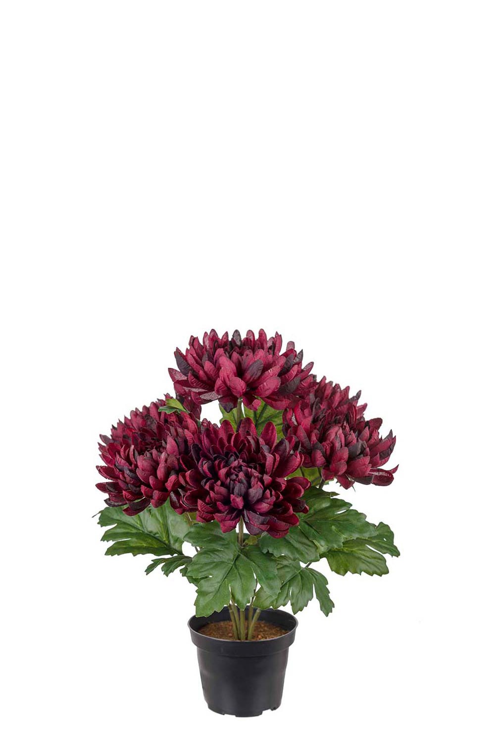 Konstgjord burgundy Chrysanthemum 30cm