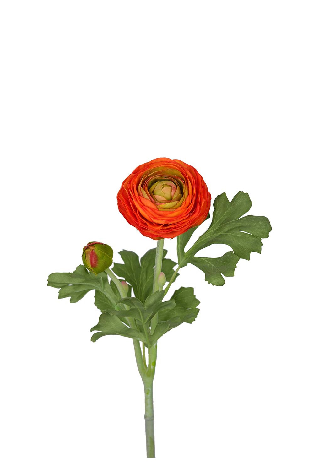Konstgjord orange Ranuncel 50cm