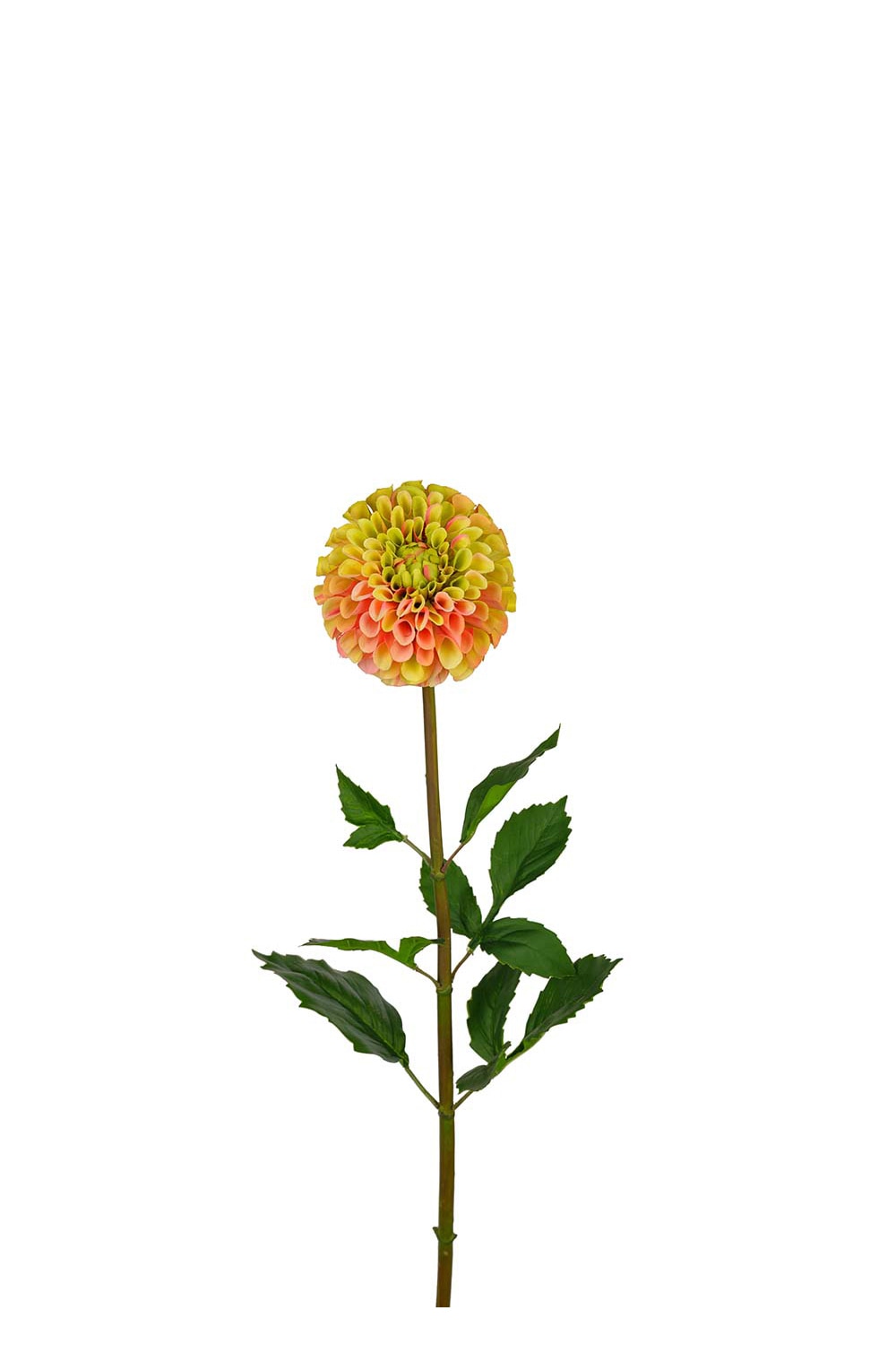 Konstgjord gul Dahlia 90cm