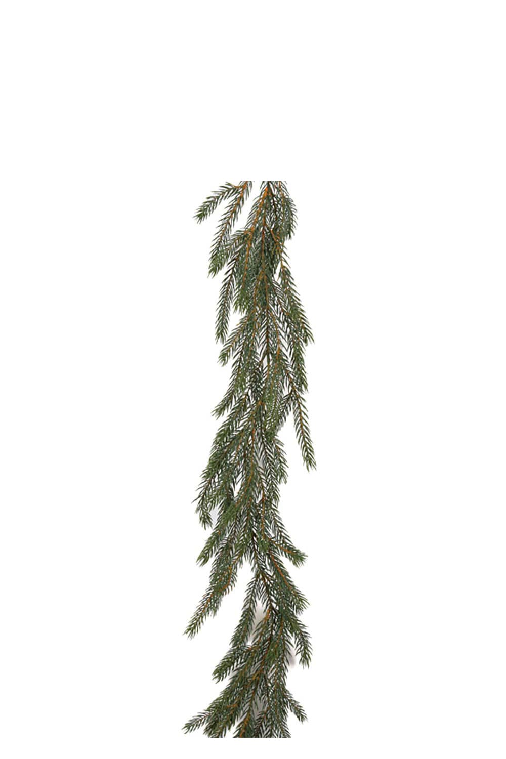 Konstgjord grön Granrisgirlang 140cm