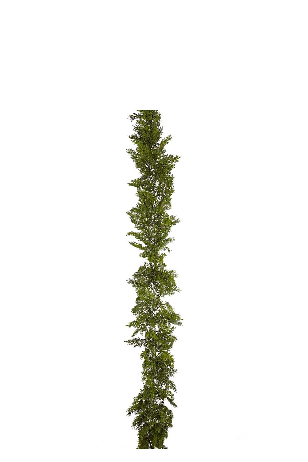 Konstgjord grön Cypressgirlang 185cm