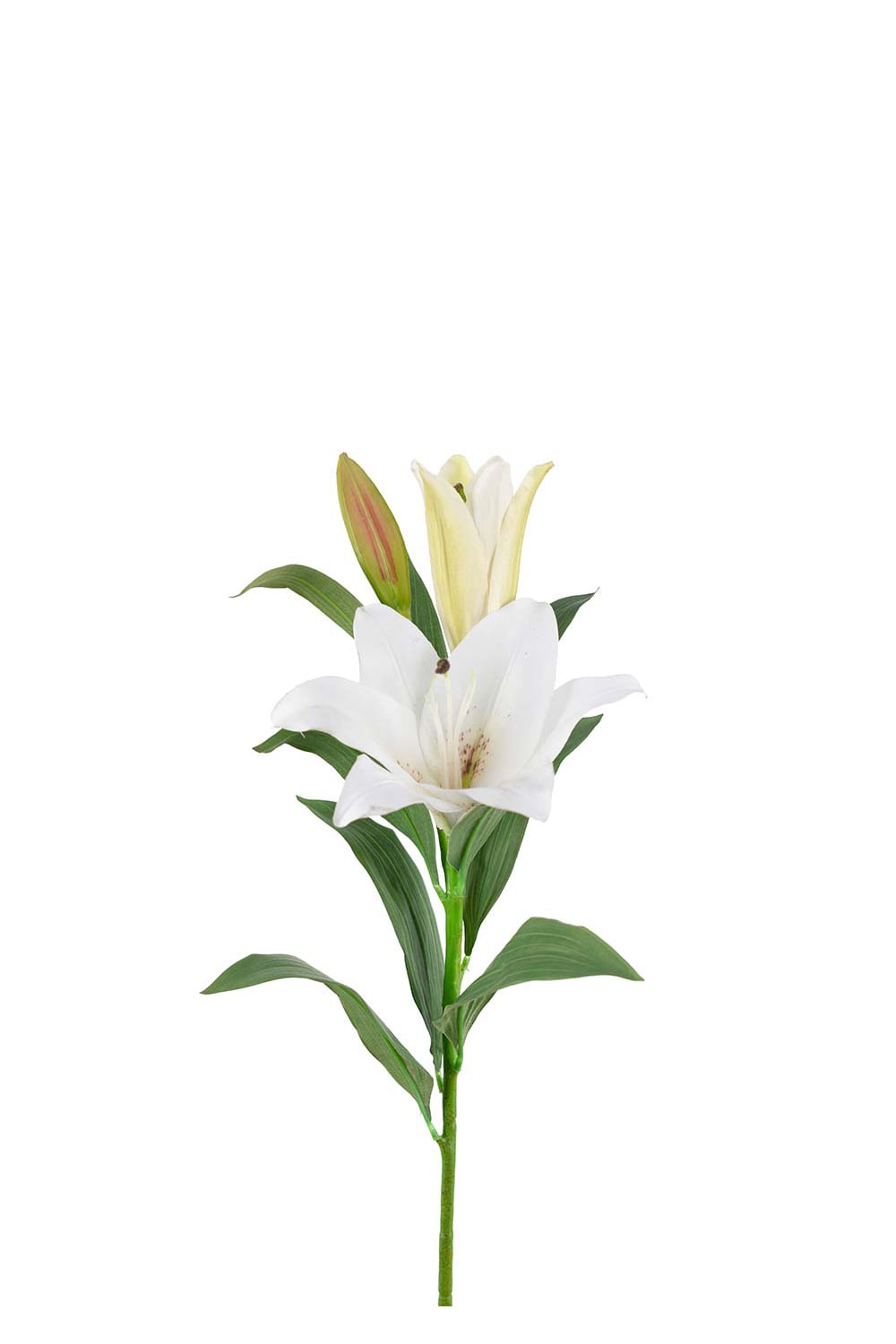 Konstgjord vit Lilja 90cm