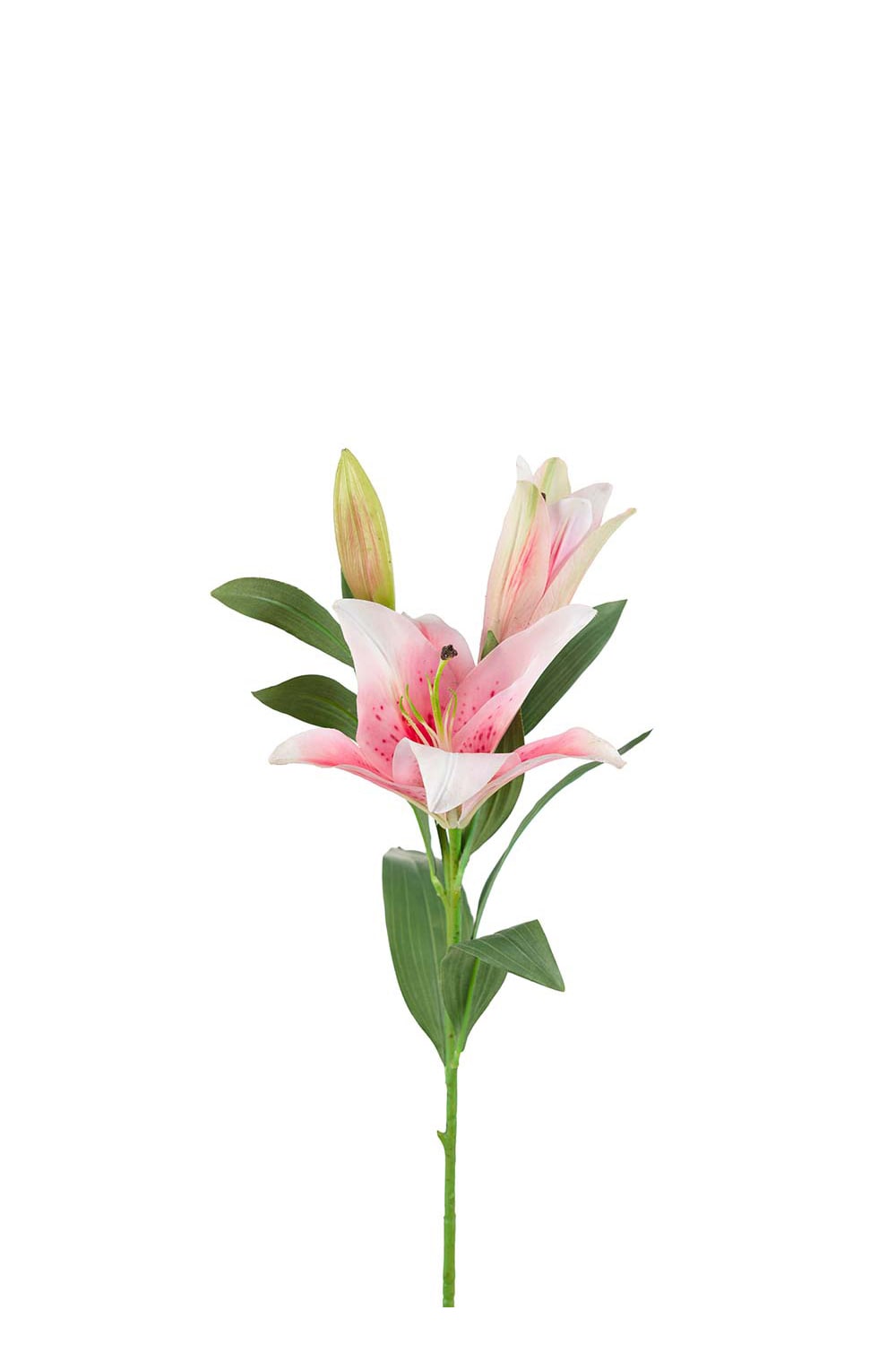 Konstgjord rosa Lilja 90cm