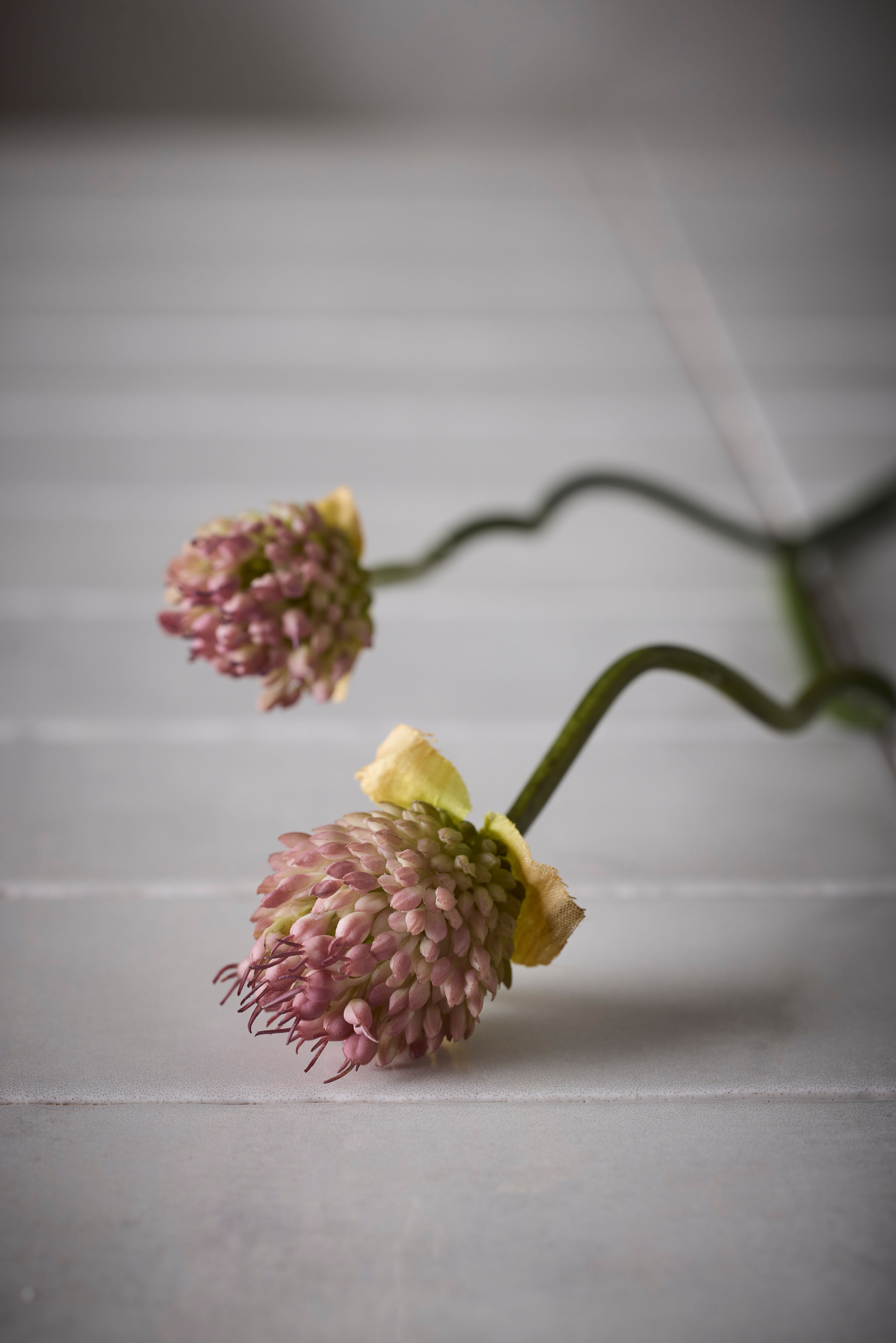 Konstgjord lila Allium 65cm