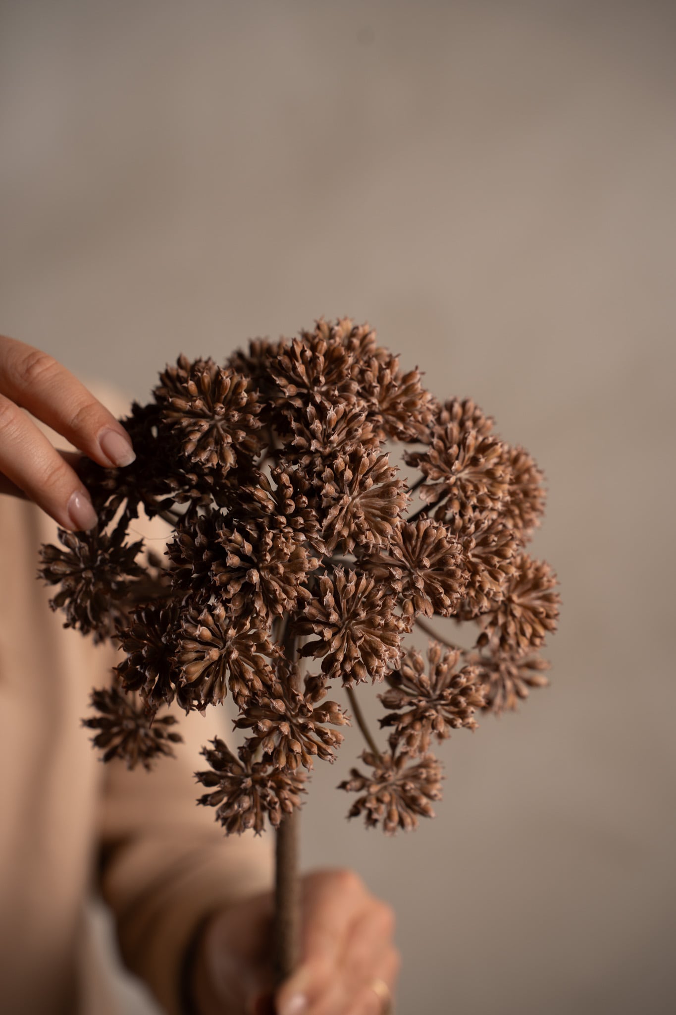 Konstgjord brun Angelica 95cm