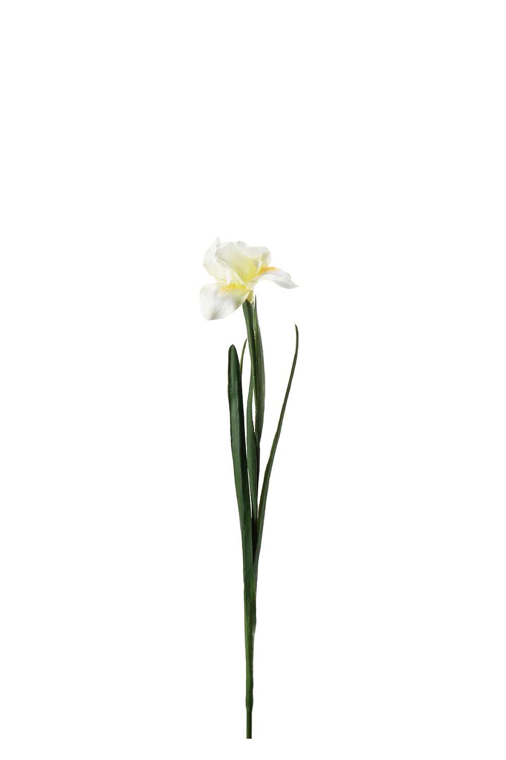 Konstgjord gul Iris 68cm