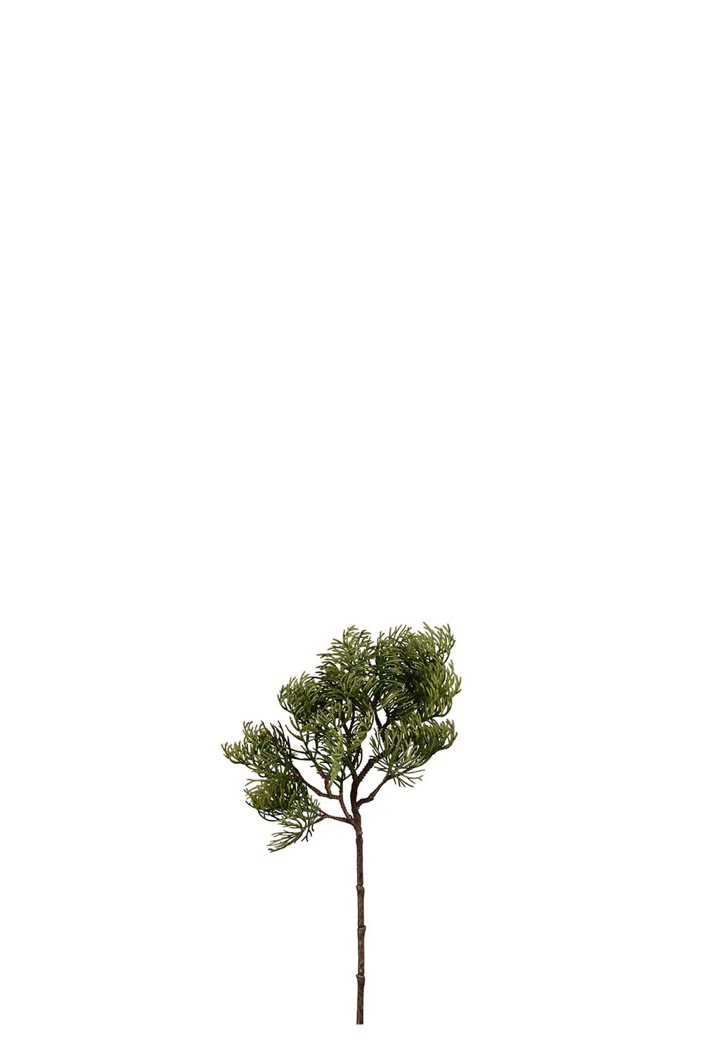 Konstgjord grön Cypresskvist 45cm