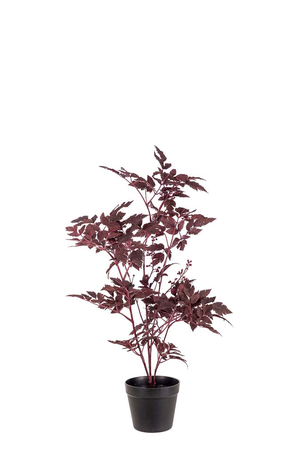 Konstgjord burgundy Silverax 75cm