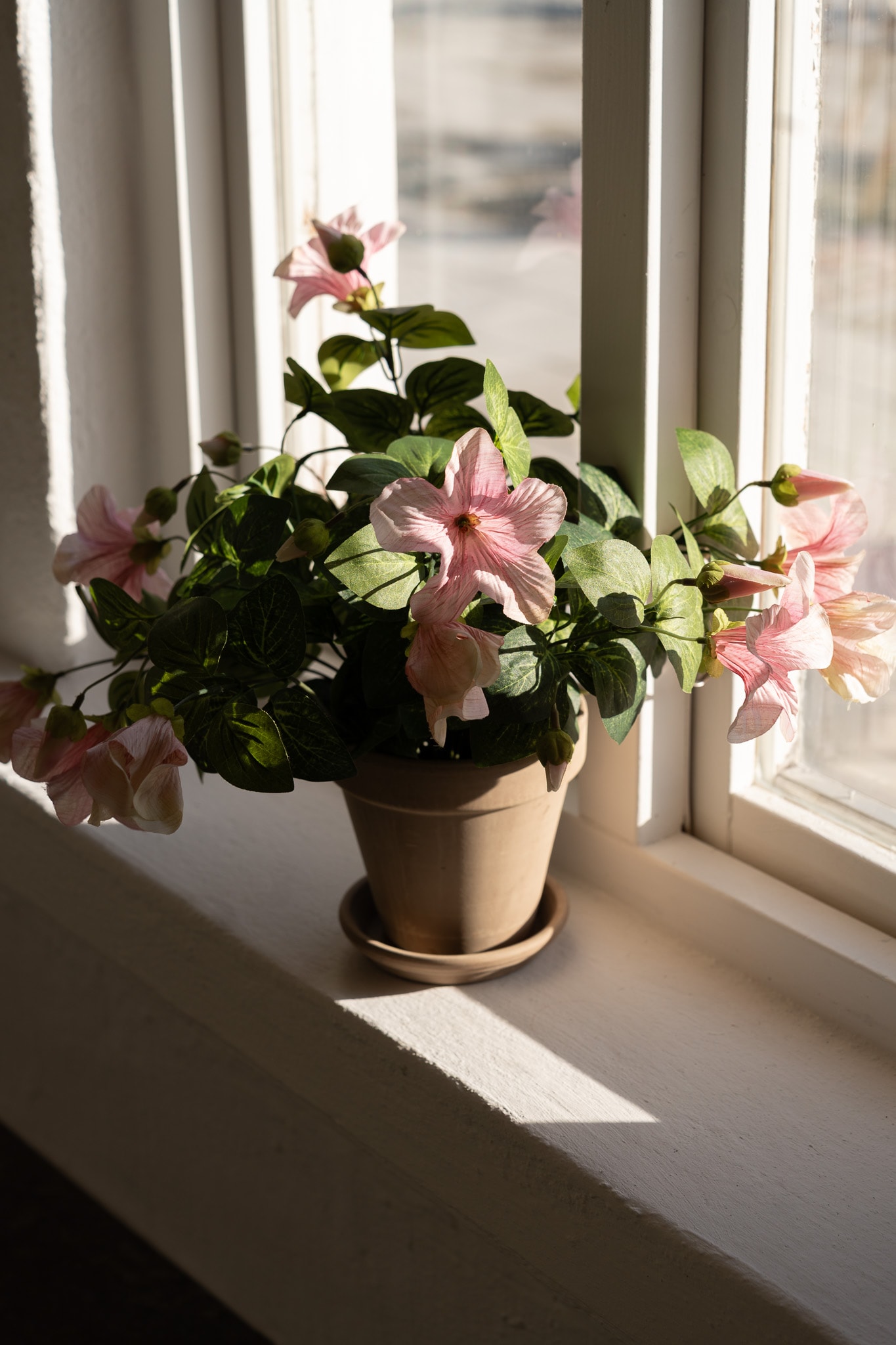 Konstgjord rosa Petunia 30cm