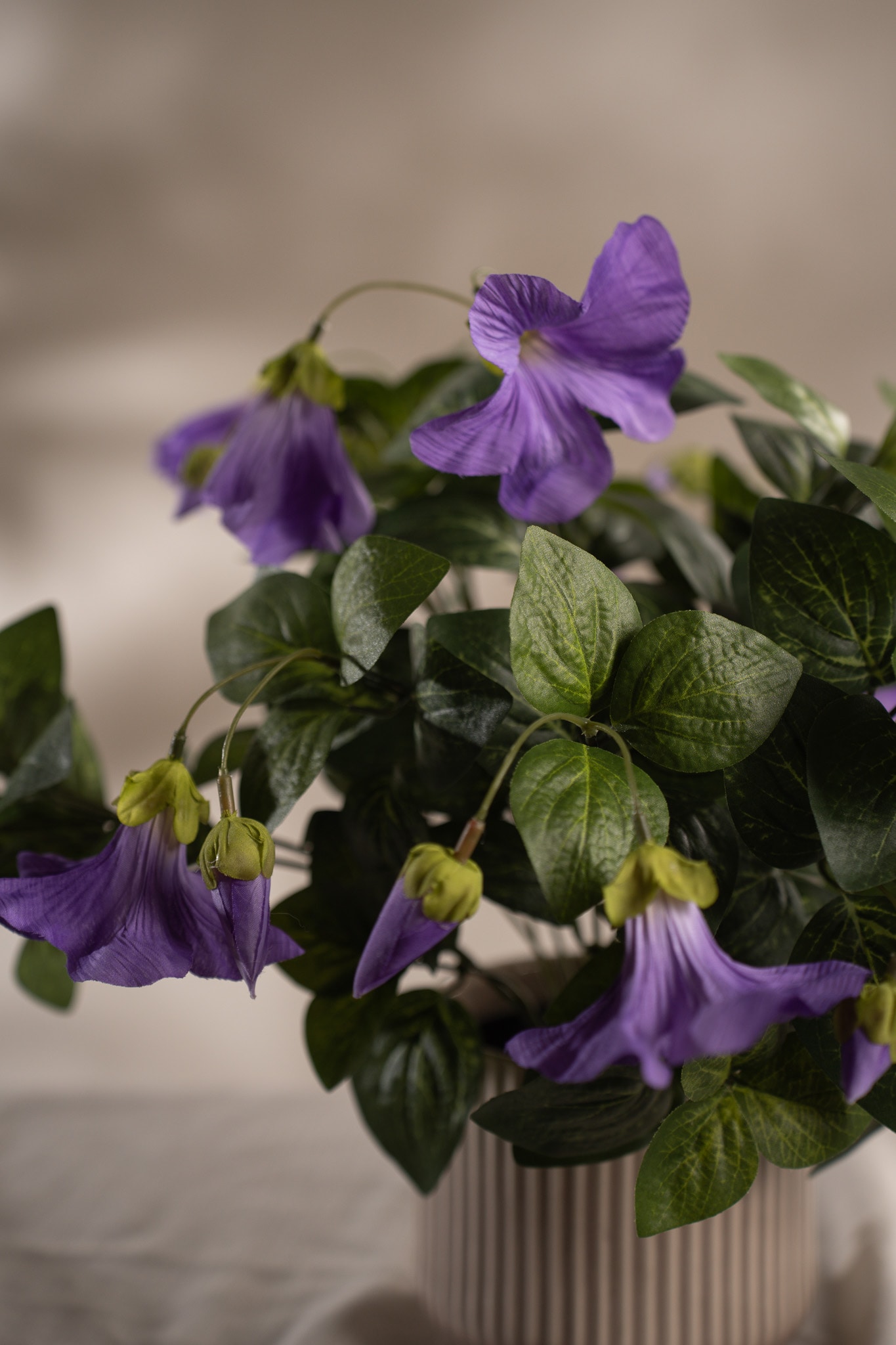 Konstgjord lila Petunia 30cm