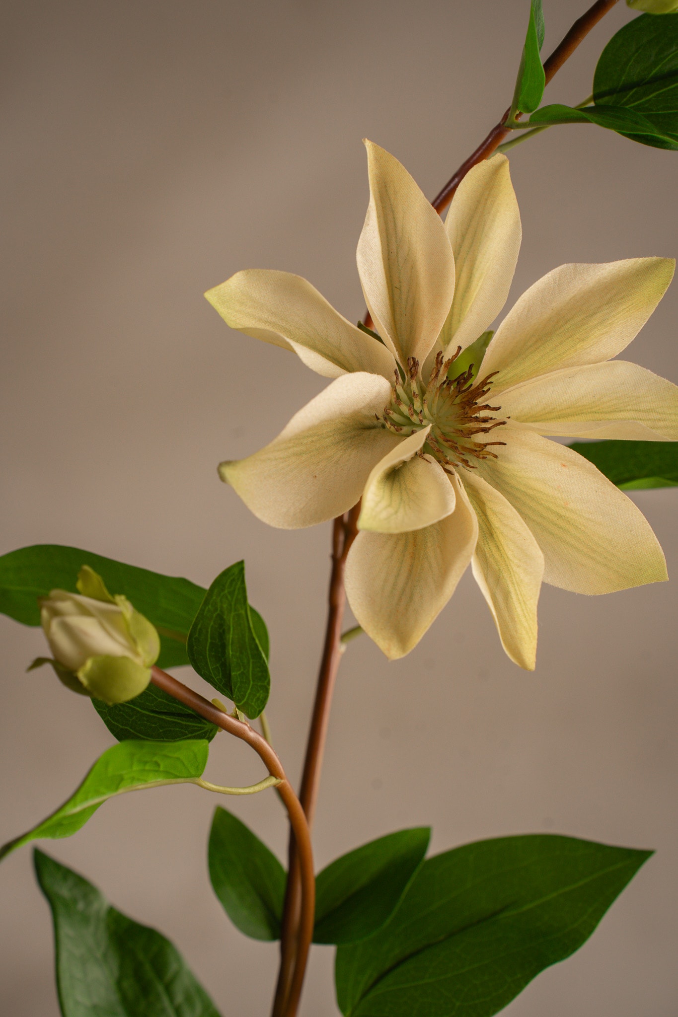 Konstgjord grön Clematis 90cm
