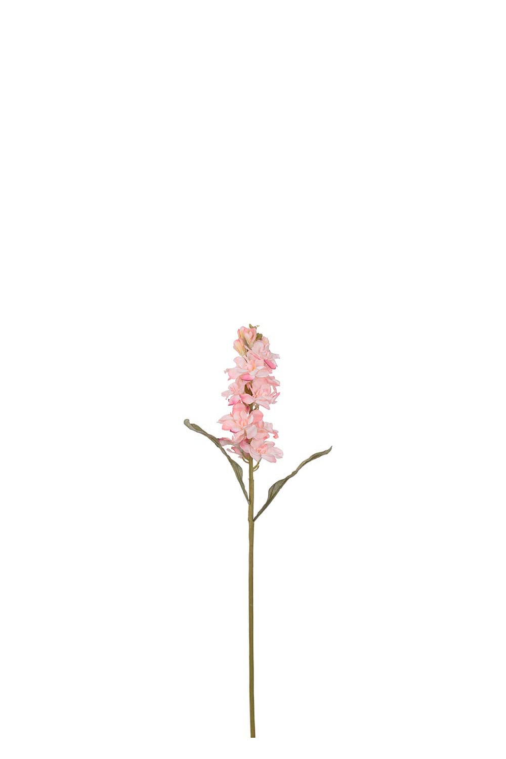 Konstgjord rosa Lövkoja 53cm