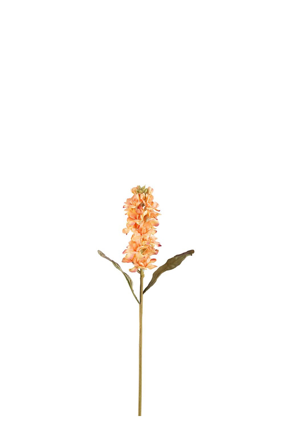 Konstgjord orange Lövkoja 53cm
