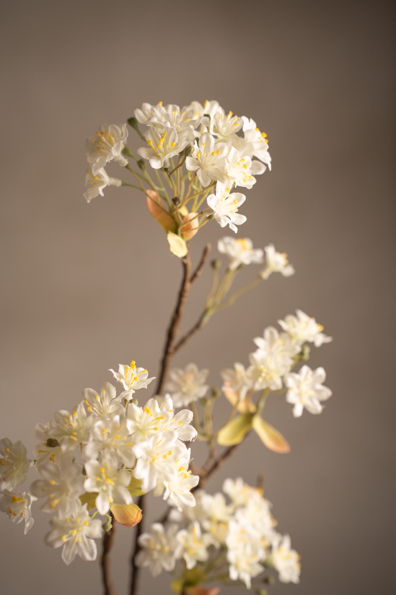 Konstgjord vit Lönnblomma 70cm