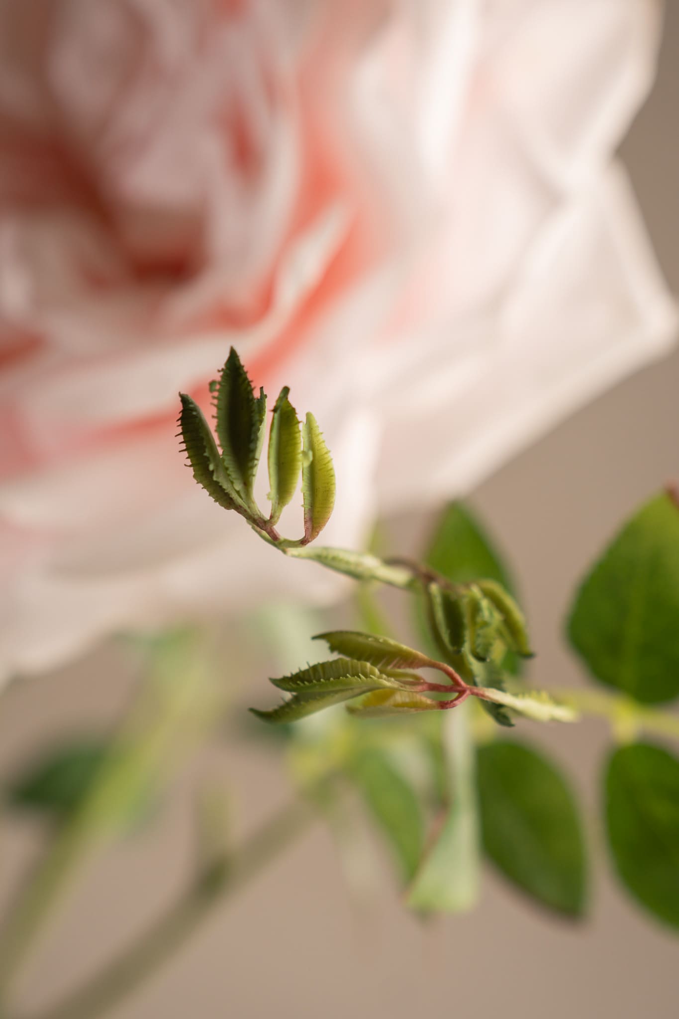 Konstgjord rosa Ros 90cm