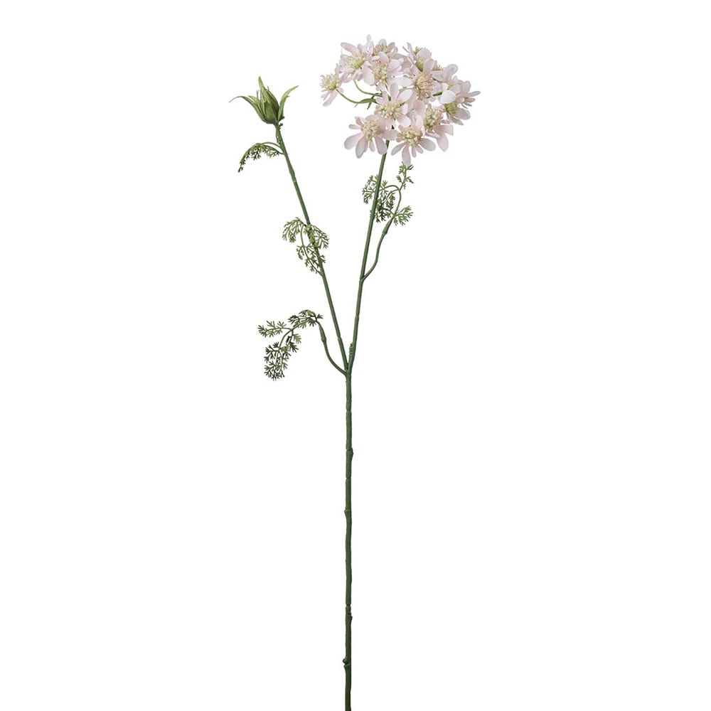 Konstgjord rosa Blomsterkörvel 73cm