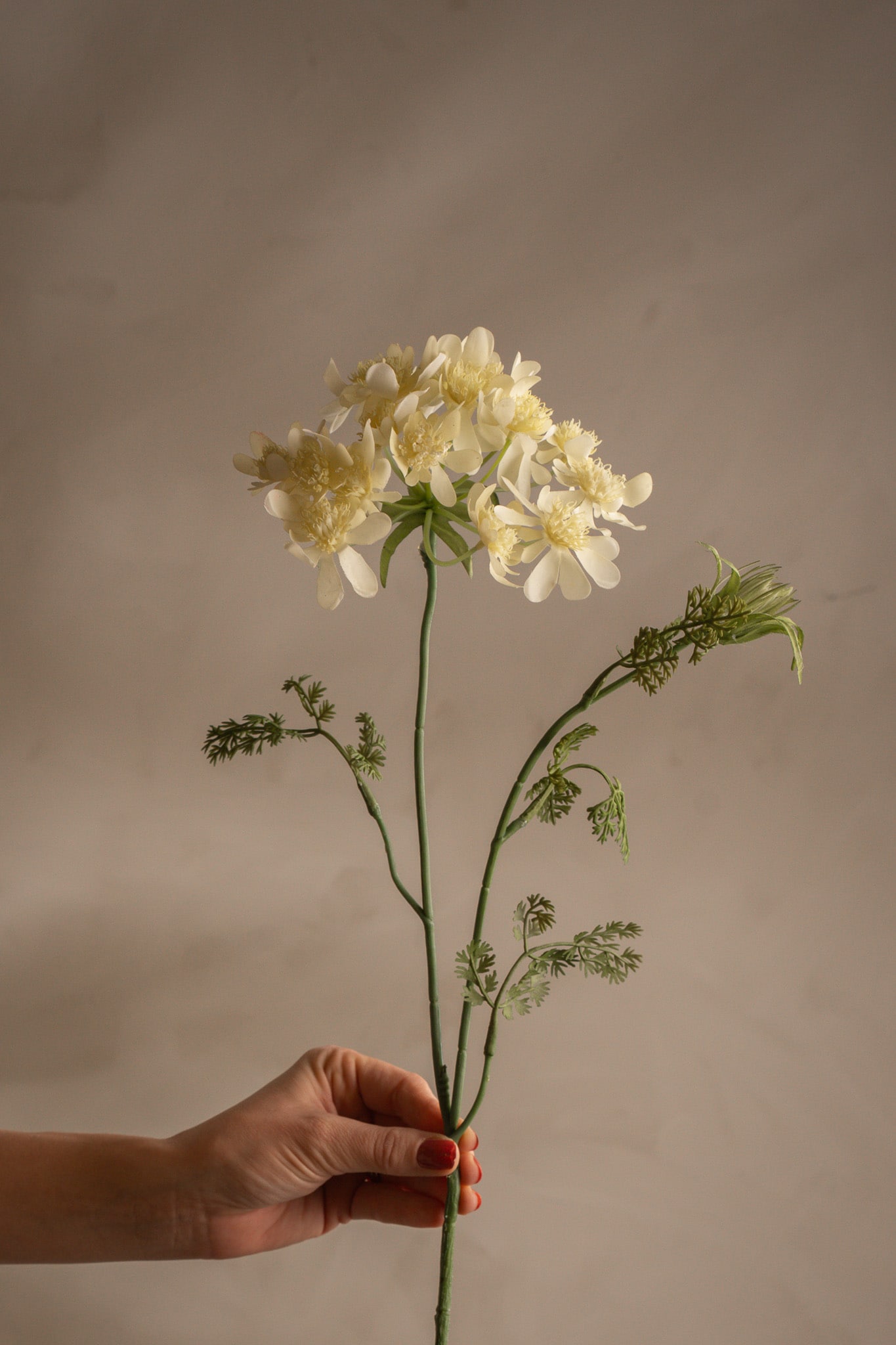 Konstgjord gul Blomsterkörvel 73cm