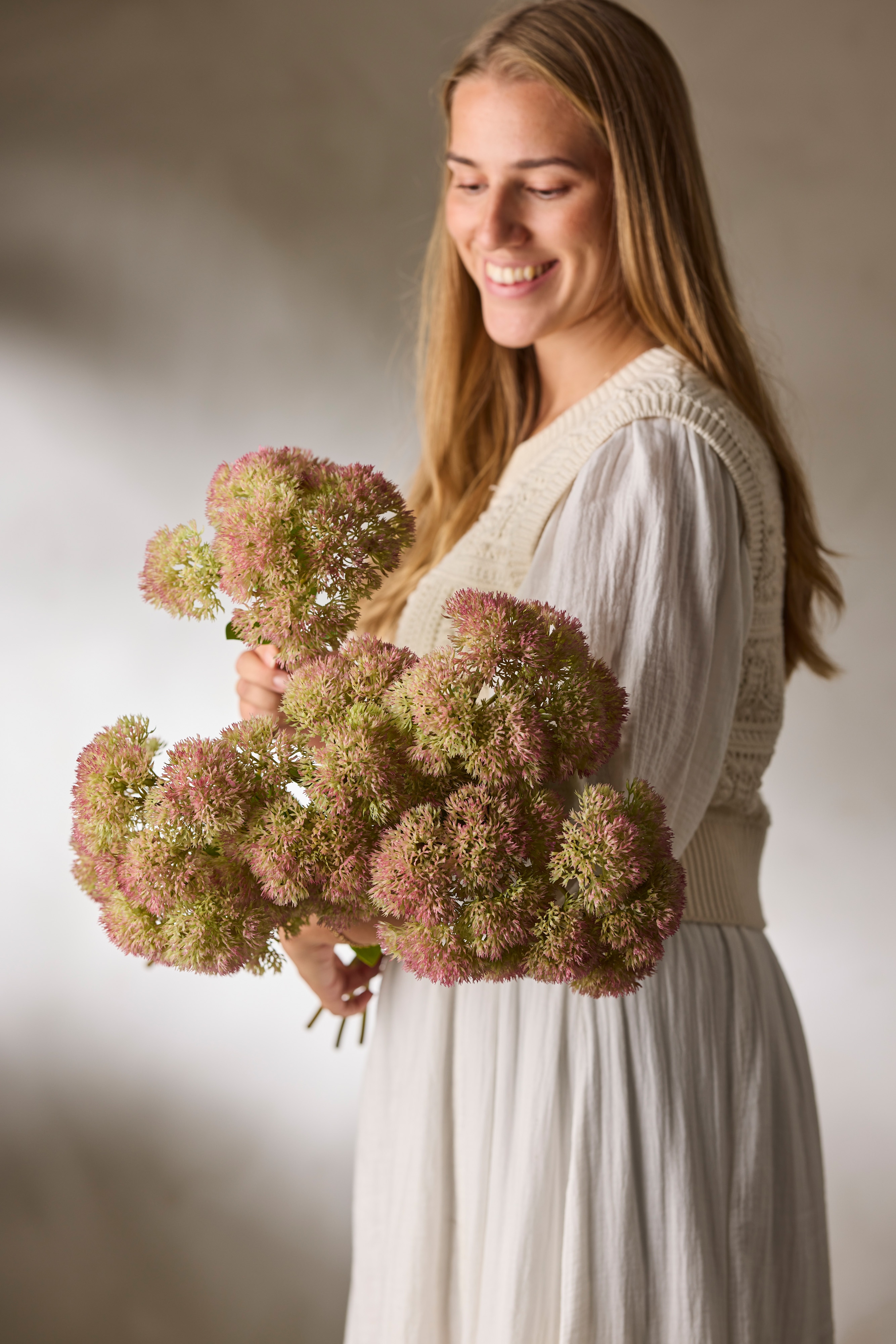 Konstgjord grön Sedum 65cm