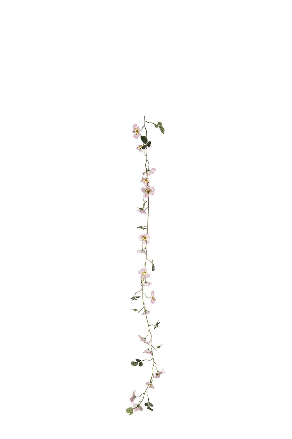 Konstgjord rosa Japansk klätterros girlang 125cm