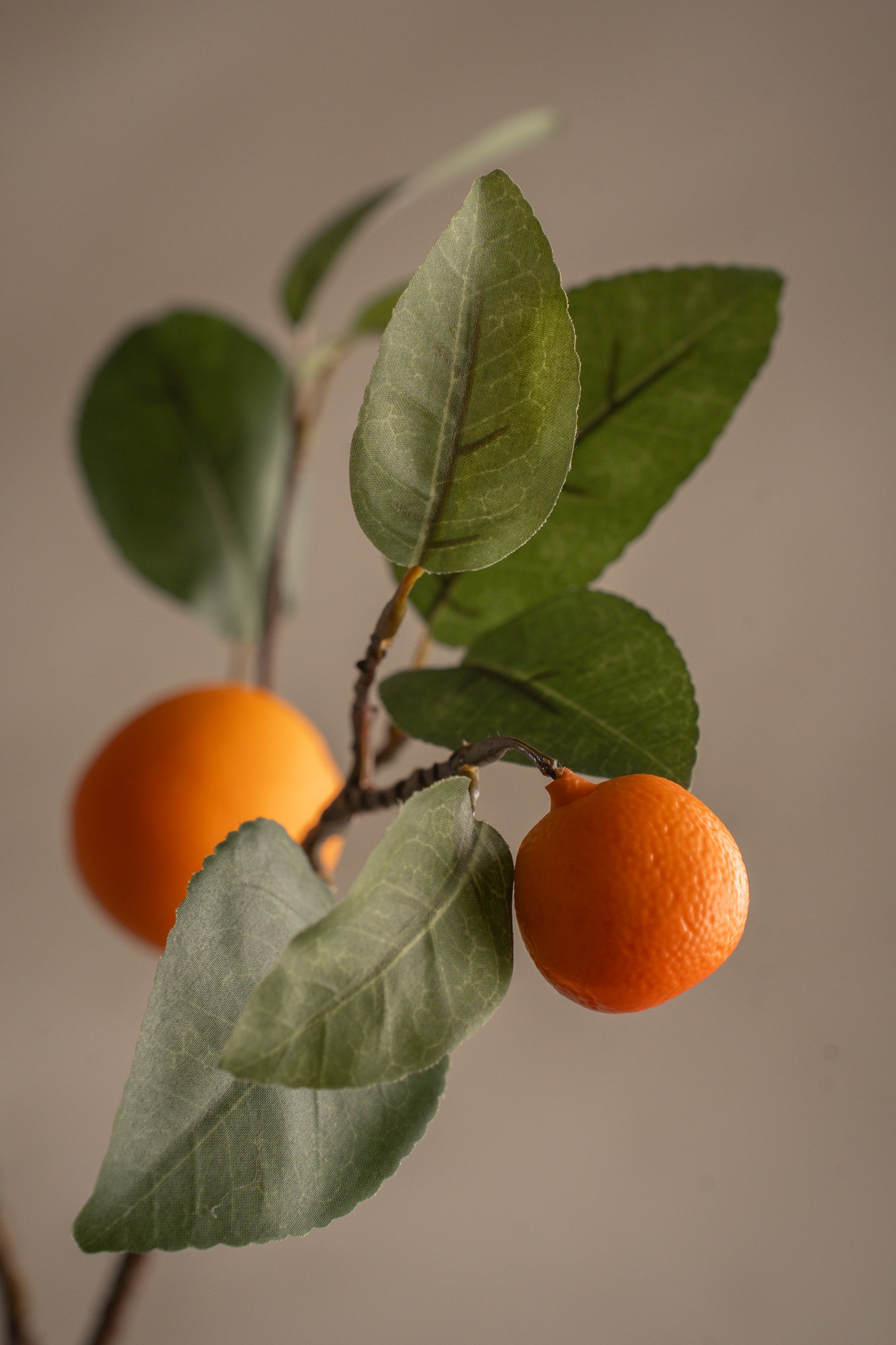Konstgjord orange Apelsinkvist 60cm