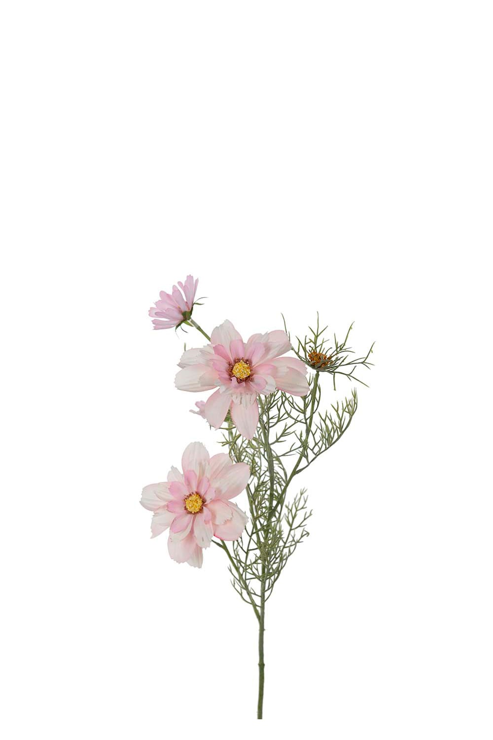 Konstgjord rosa Rosenskära 65cm