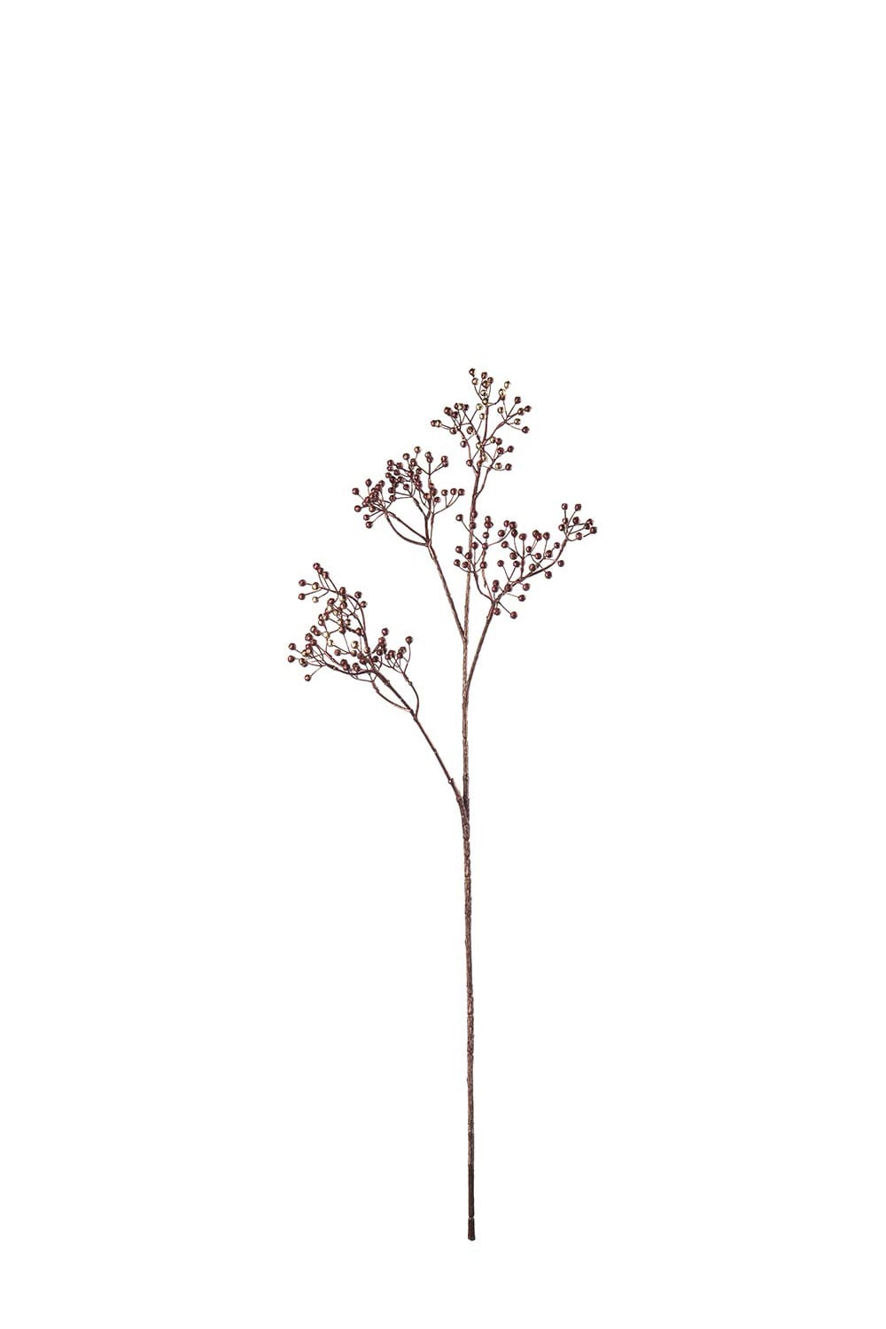 Konstgjord burgundy Bärkvist 80cm