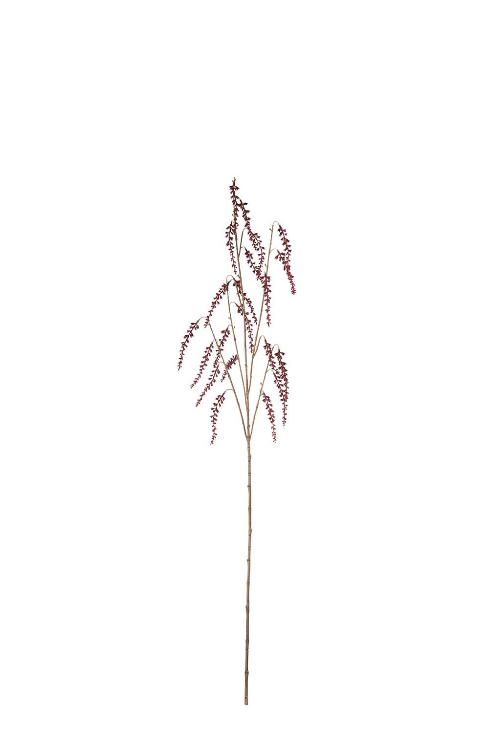 Konstgjord burgundy Kvist 120cm