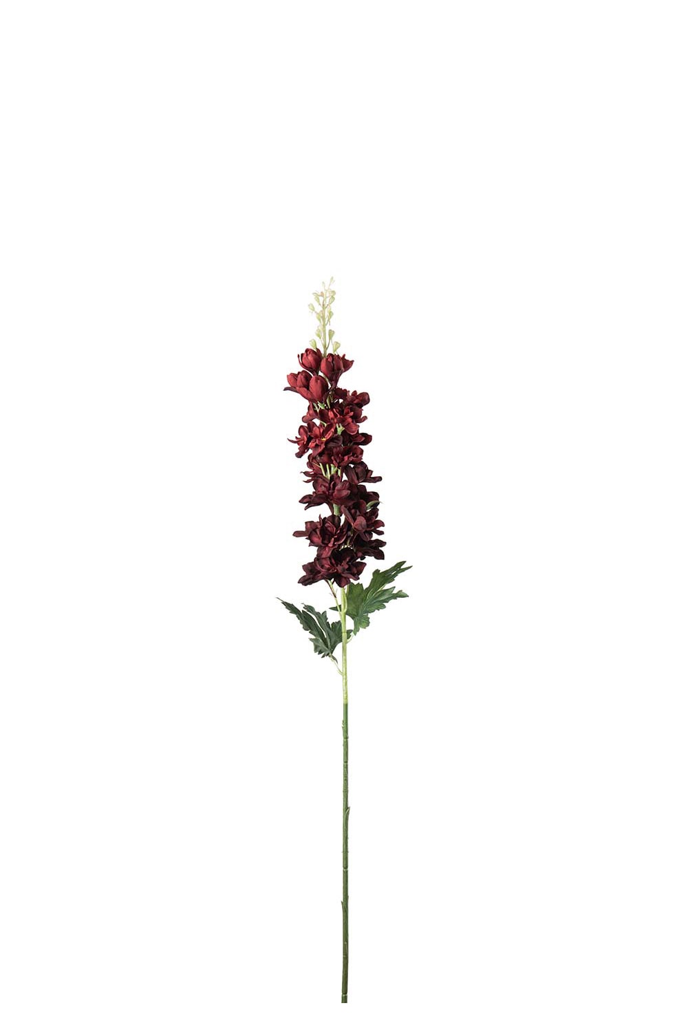 Konstgjord burgundy Delphinium 75cm