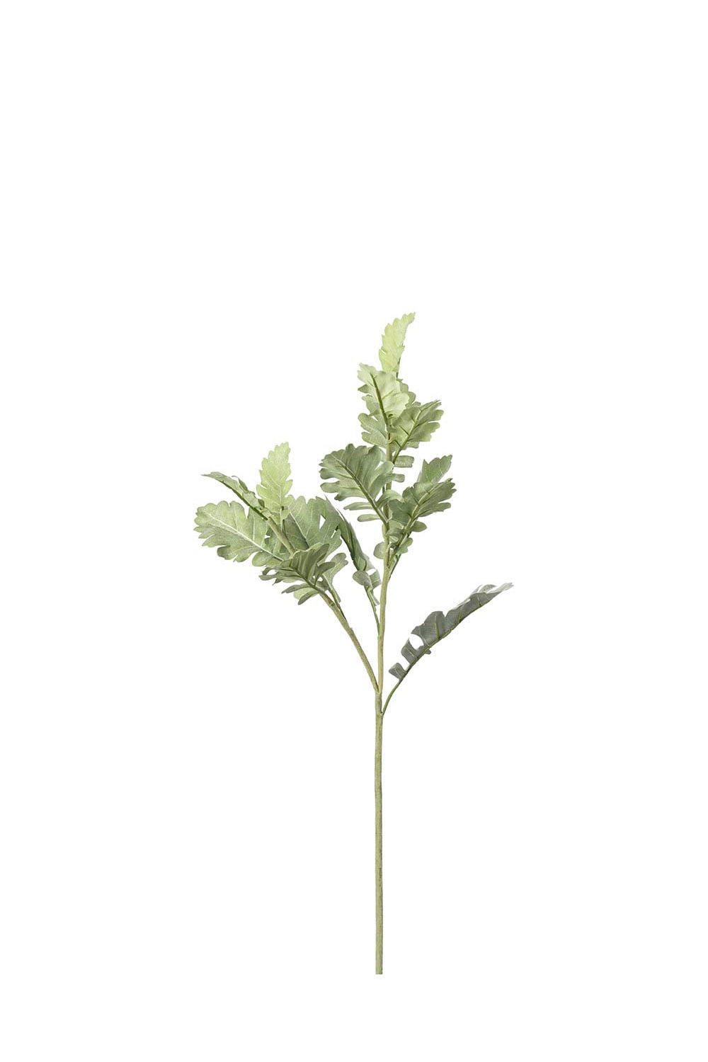 Konstgjord grön Silverek 58cm